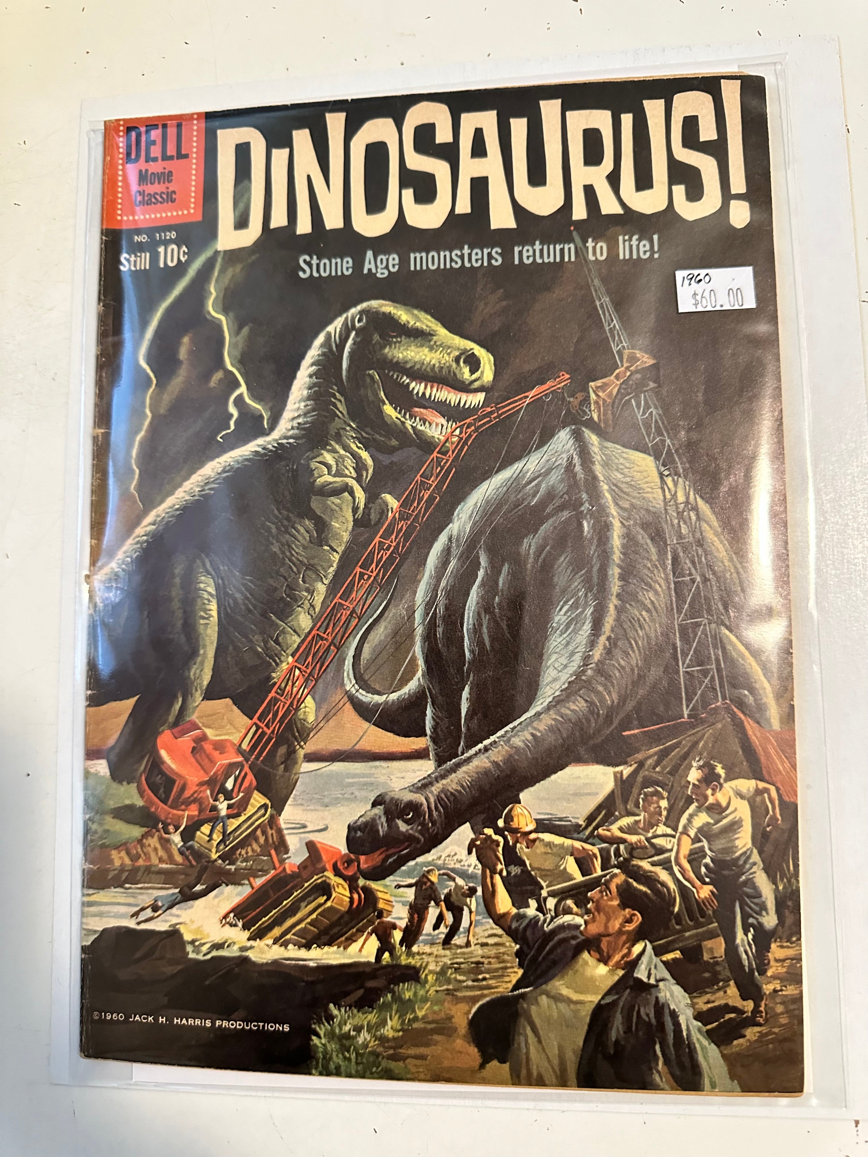 Dinosaurus Dell vintage comic book 1960