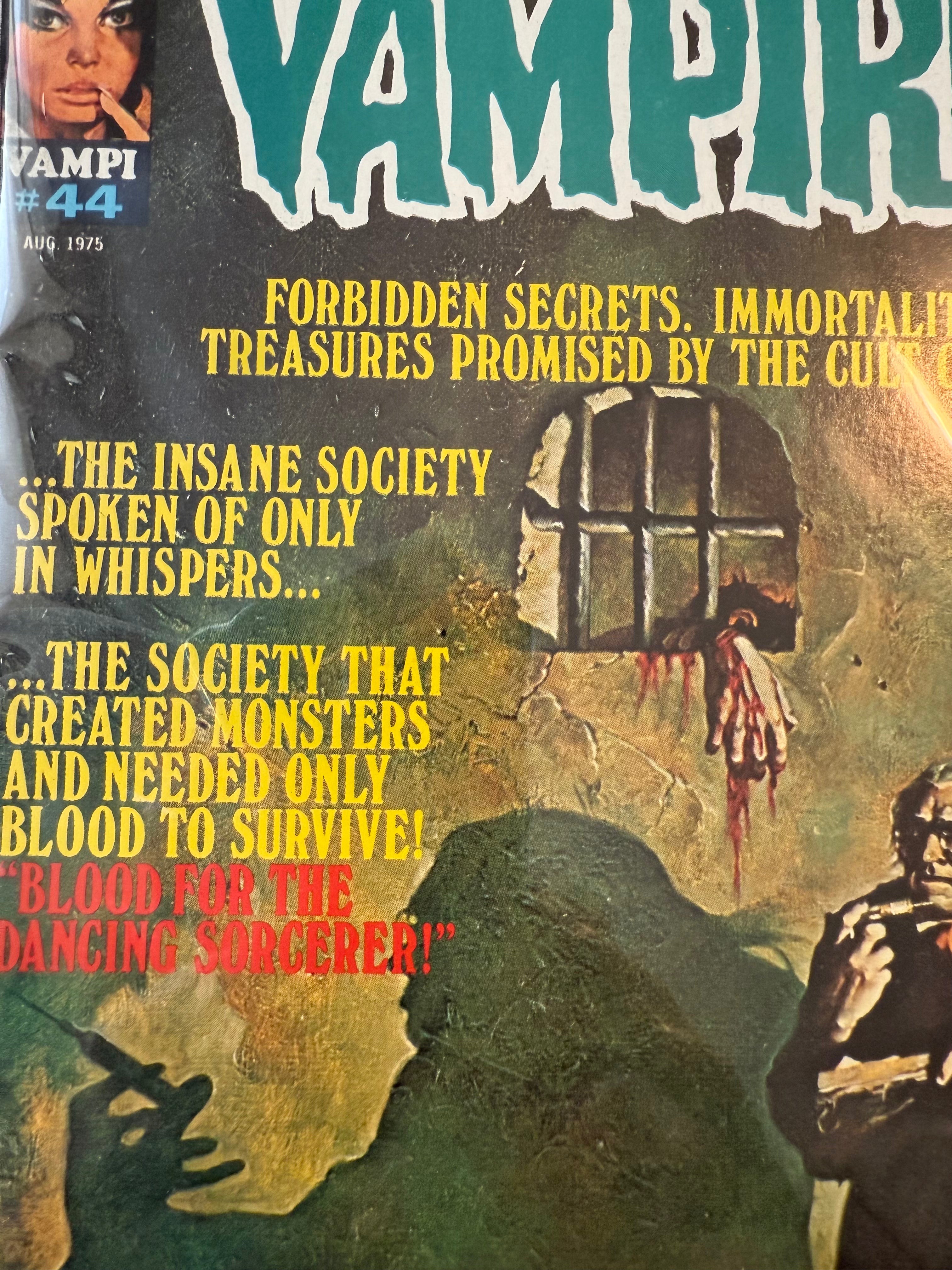 Vampirella #44 Vf condition comic 1975