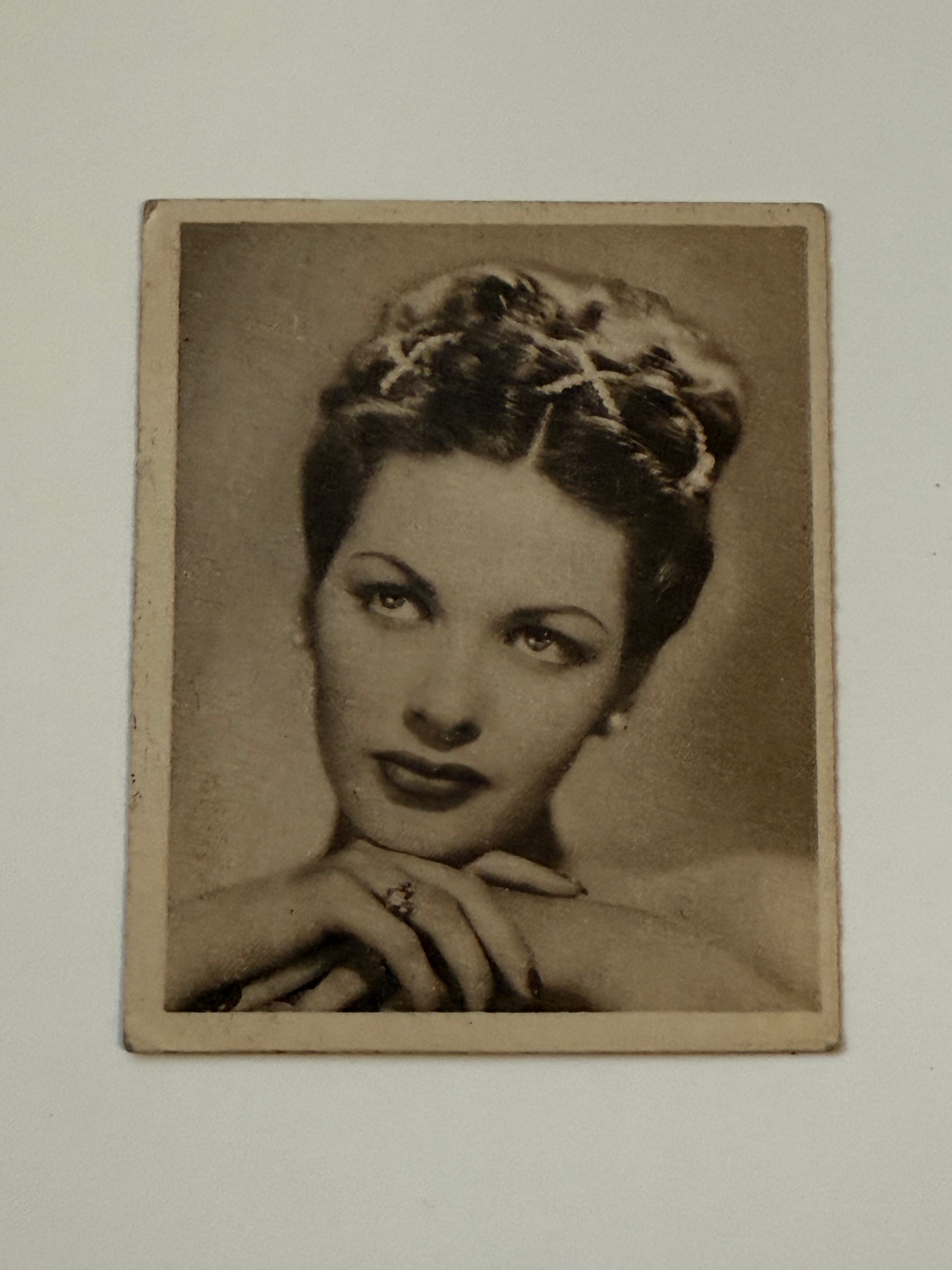 Yvonne DeCarlo rare movie card 1948