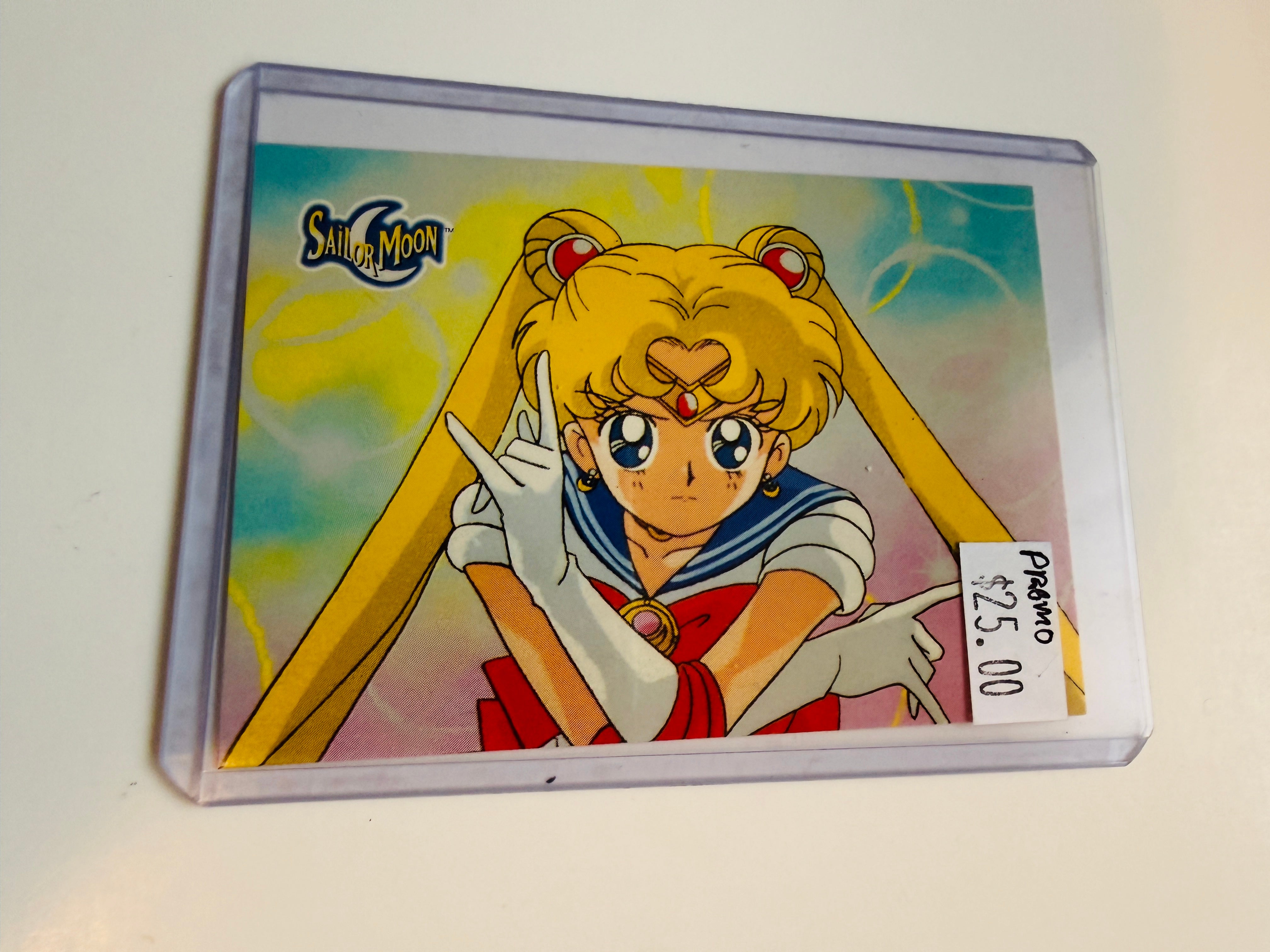Sailor Moon Anime rare vintage promo card 1997
