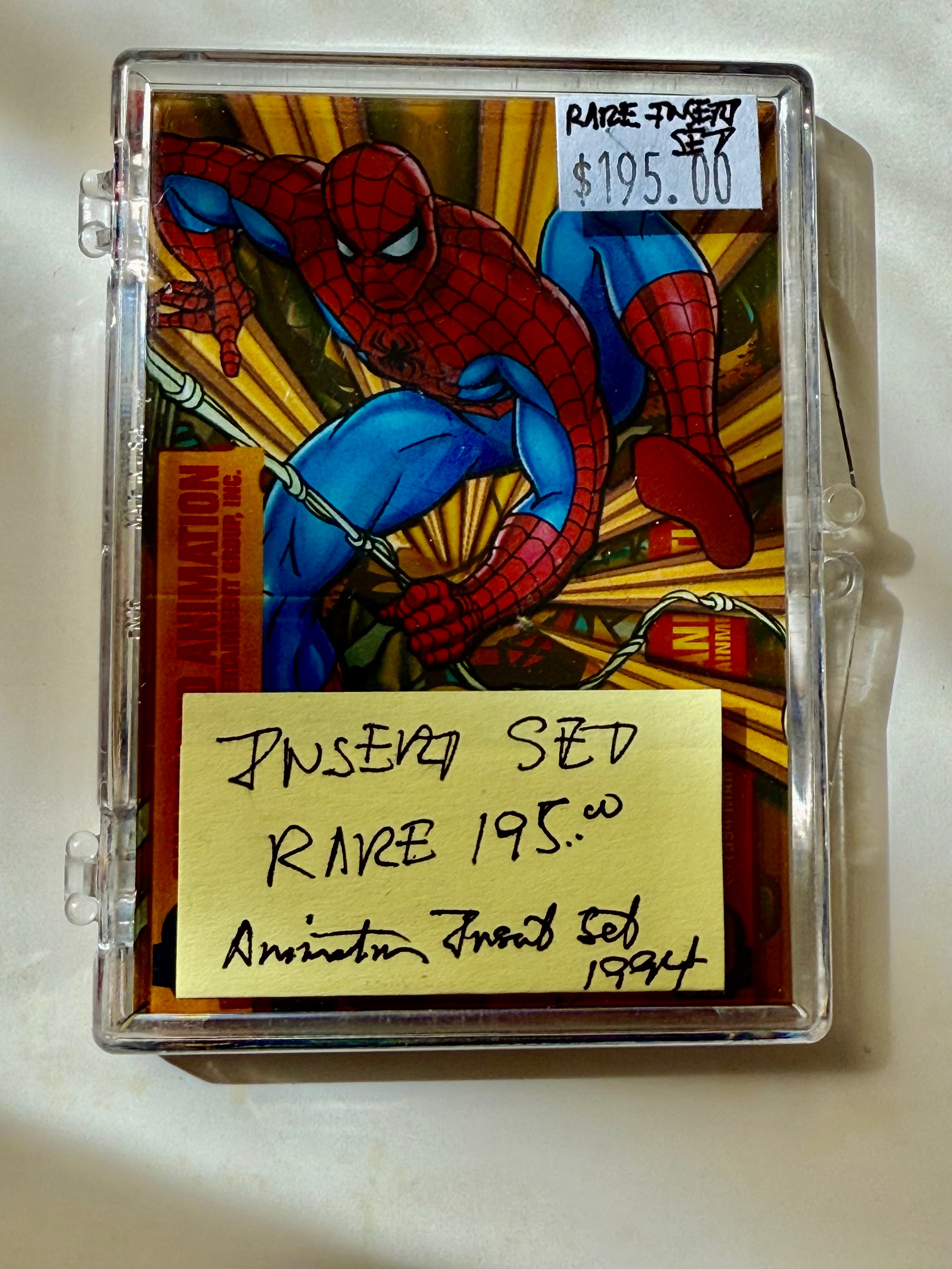 Marvel universe, suspended animation cards insert set 1994