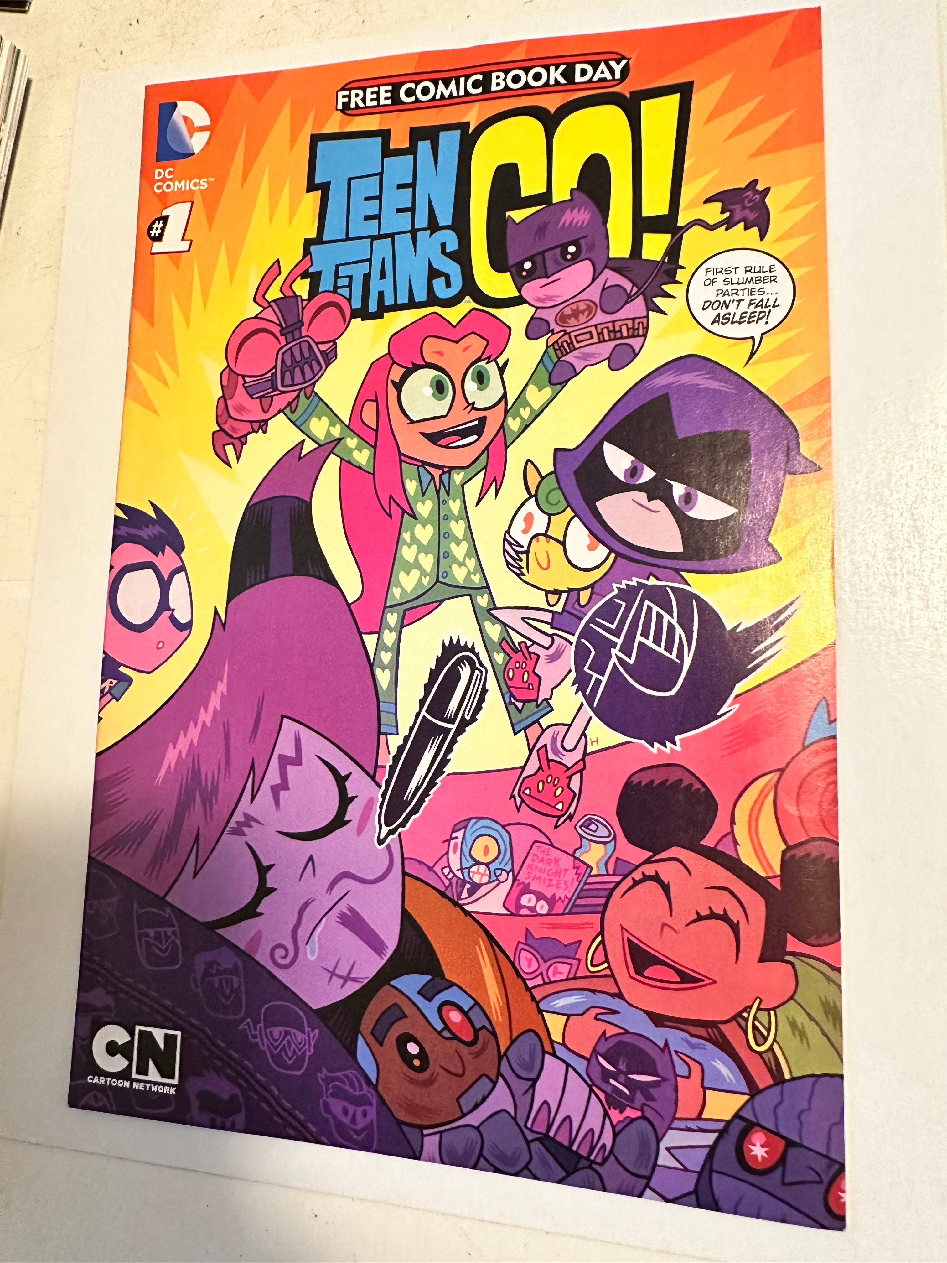 Teen Titans Go #1 high grade condition free comic book day comic book