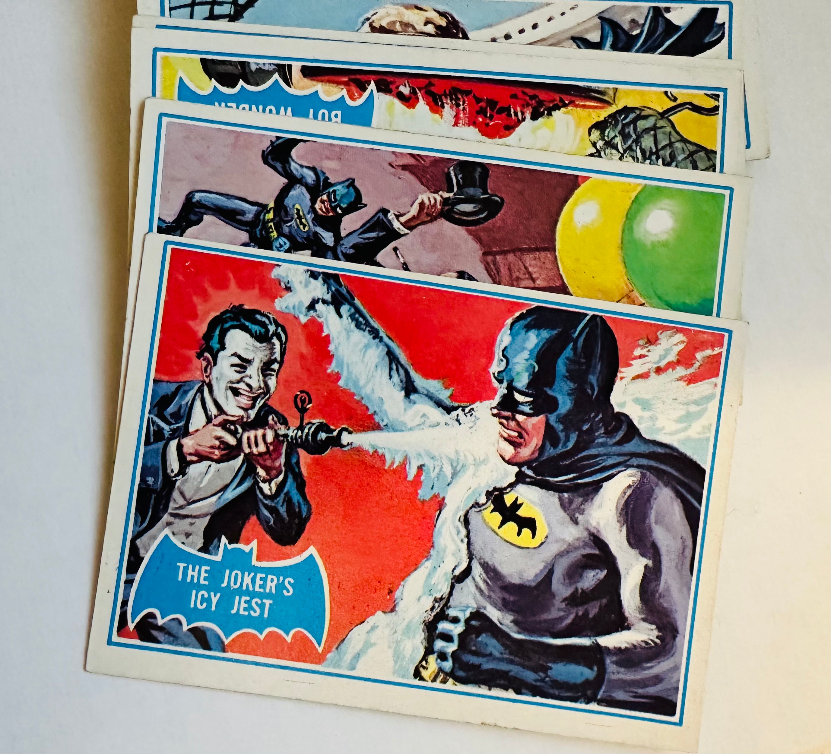 Batman original series B high grade condition Ex-NM cards set 1966