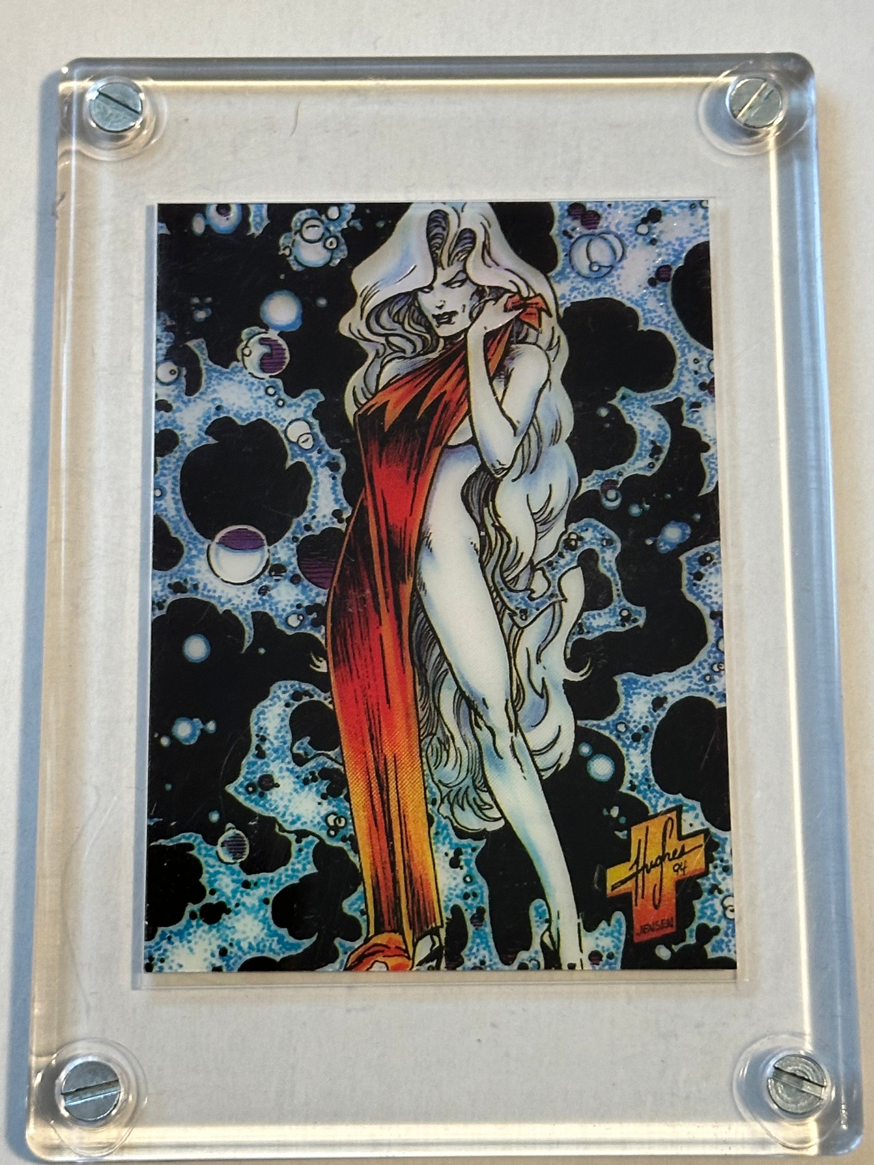 Lady Death Brian Pulido the creator autograph card 1994