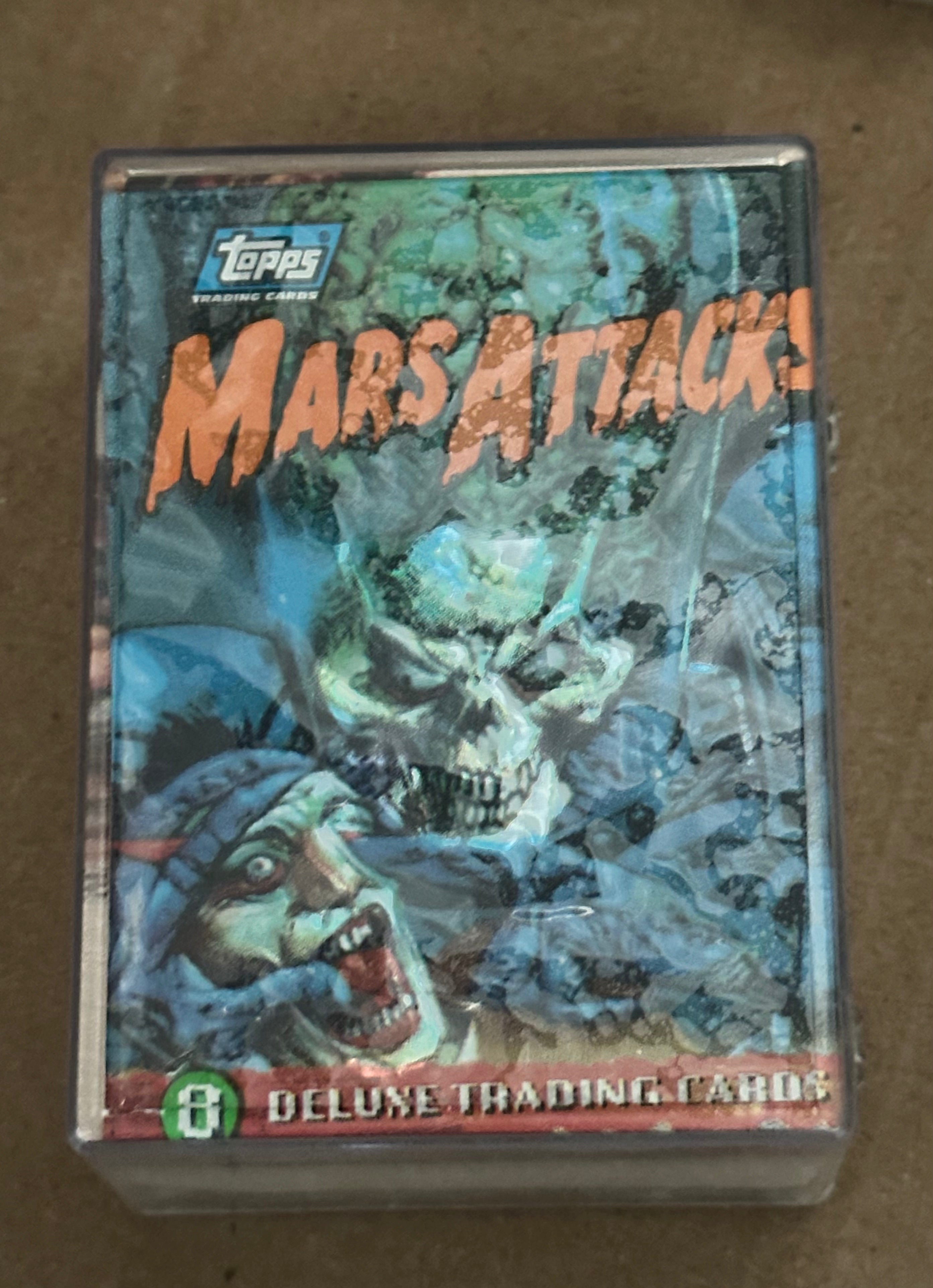 Mars Attacks rare Topps cards set 1994