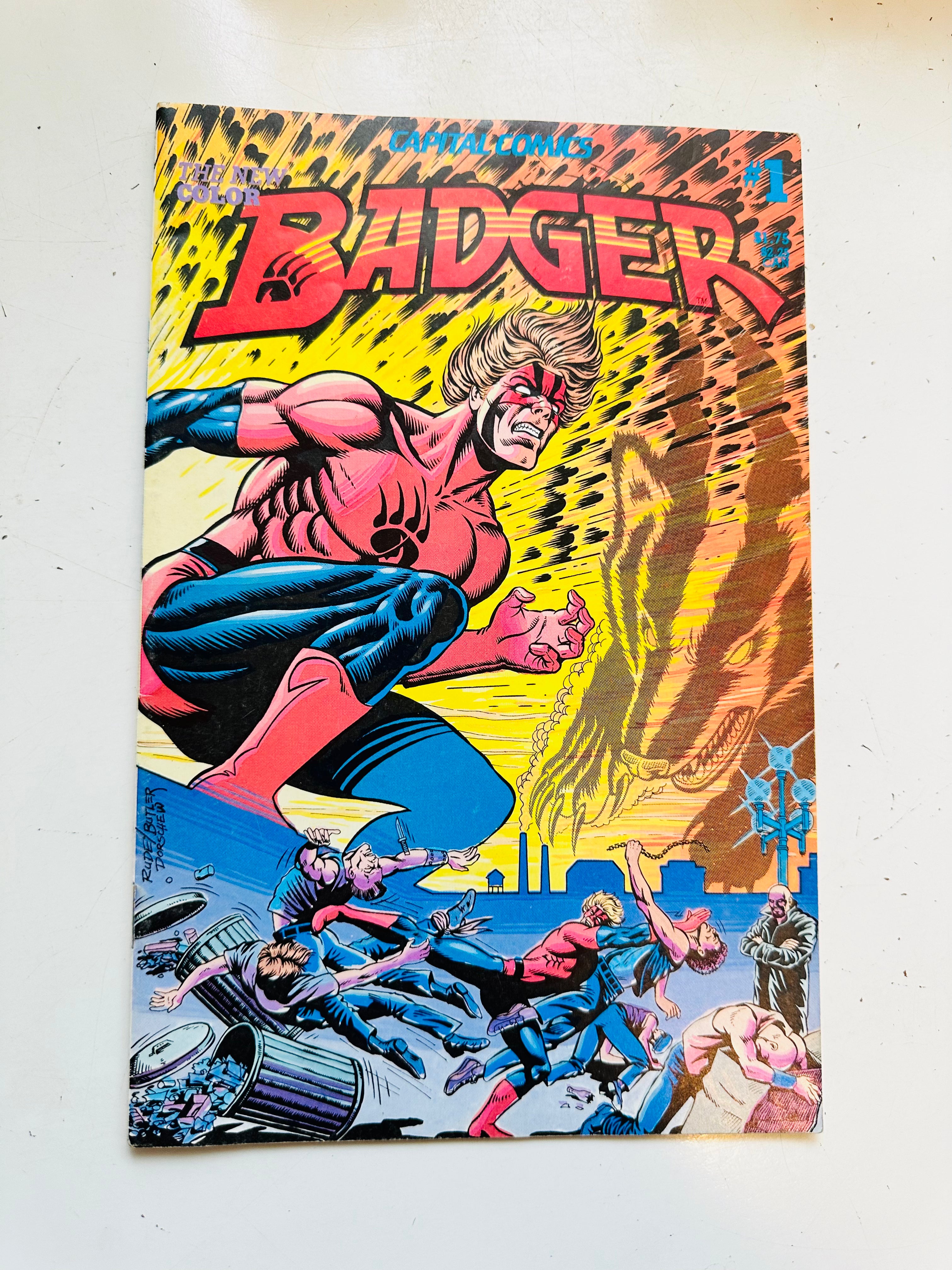 Badger #1 high grade comic book 1983