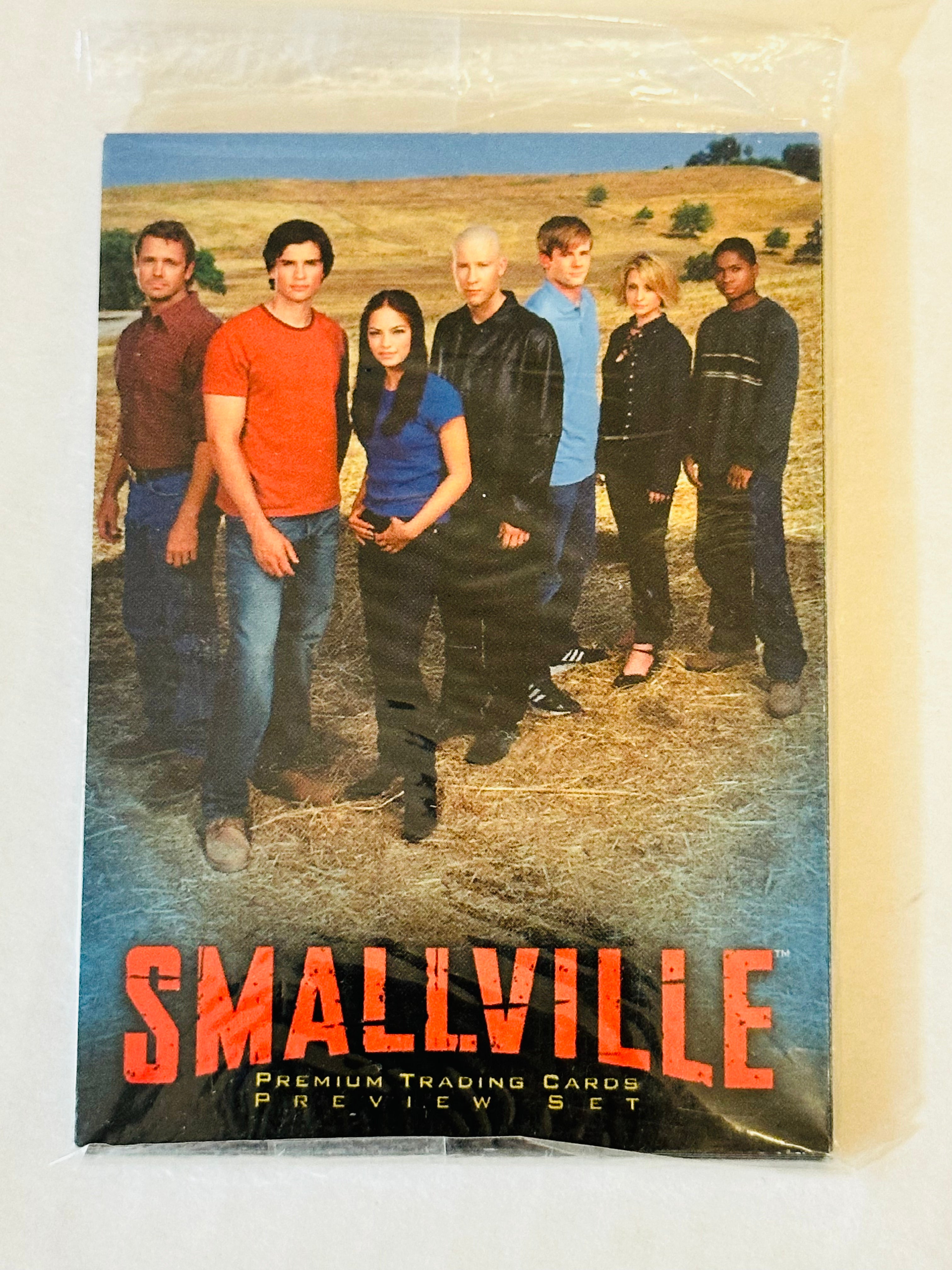 Smallville TV show preview pack factory sealed cards set 39.95