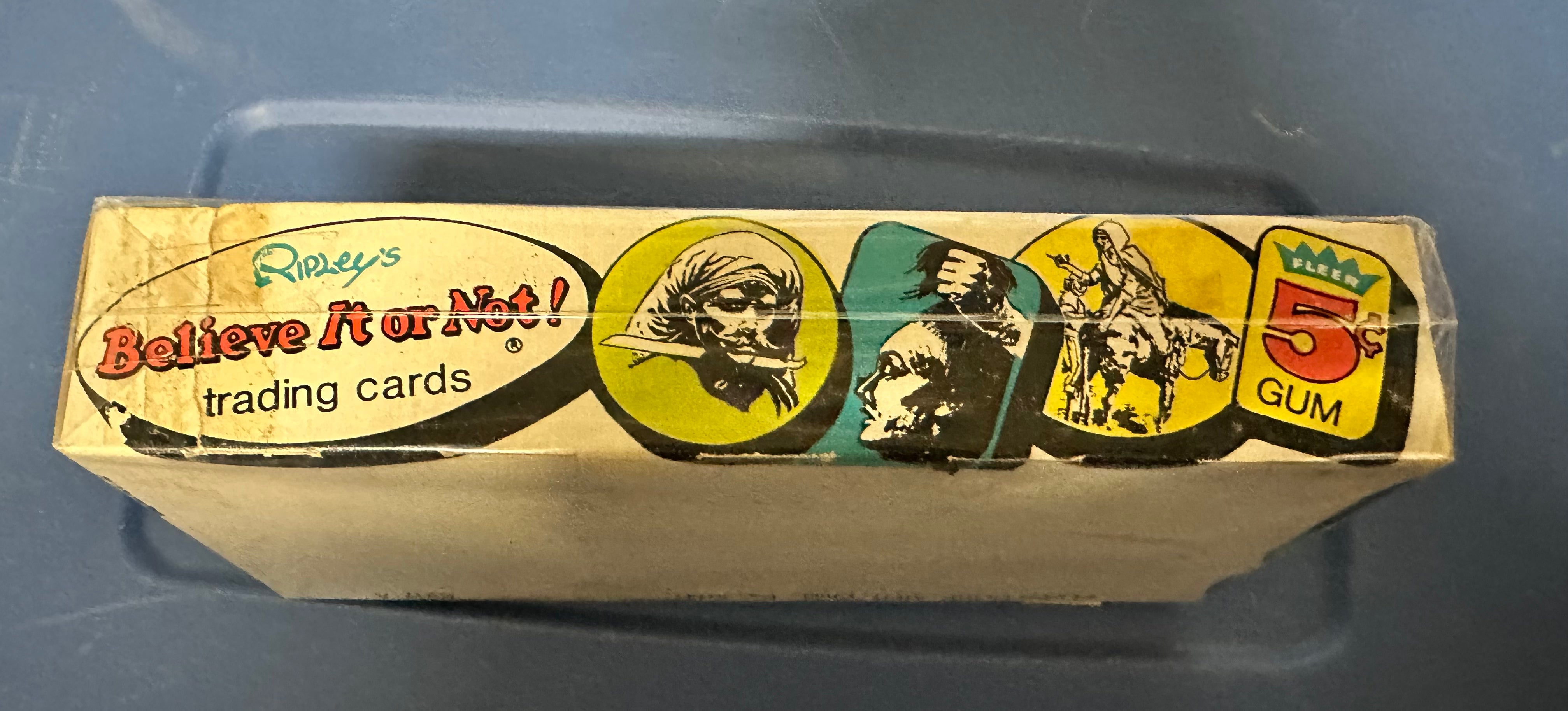 Believe it or not empty display box 1970