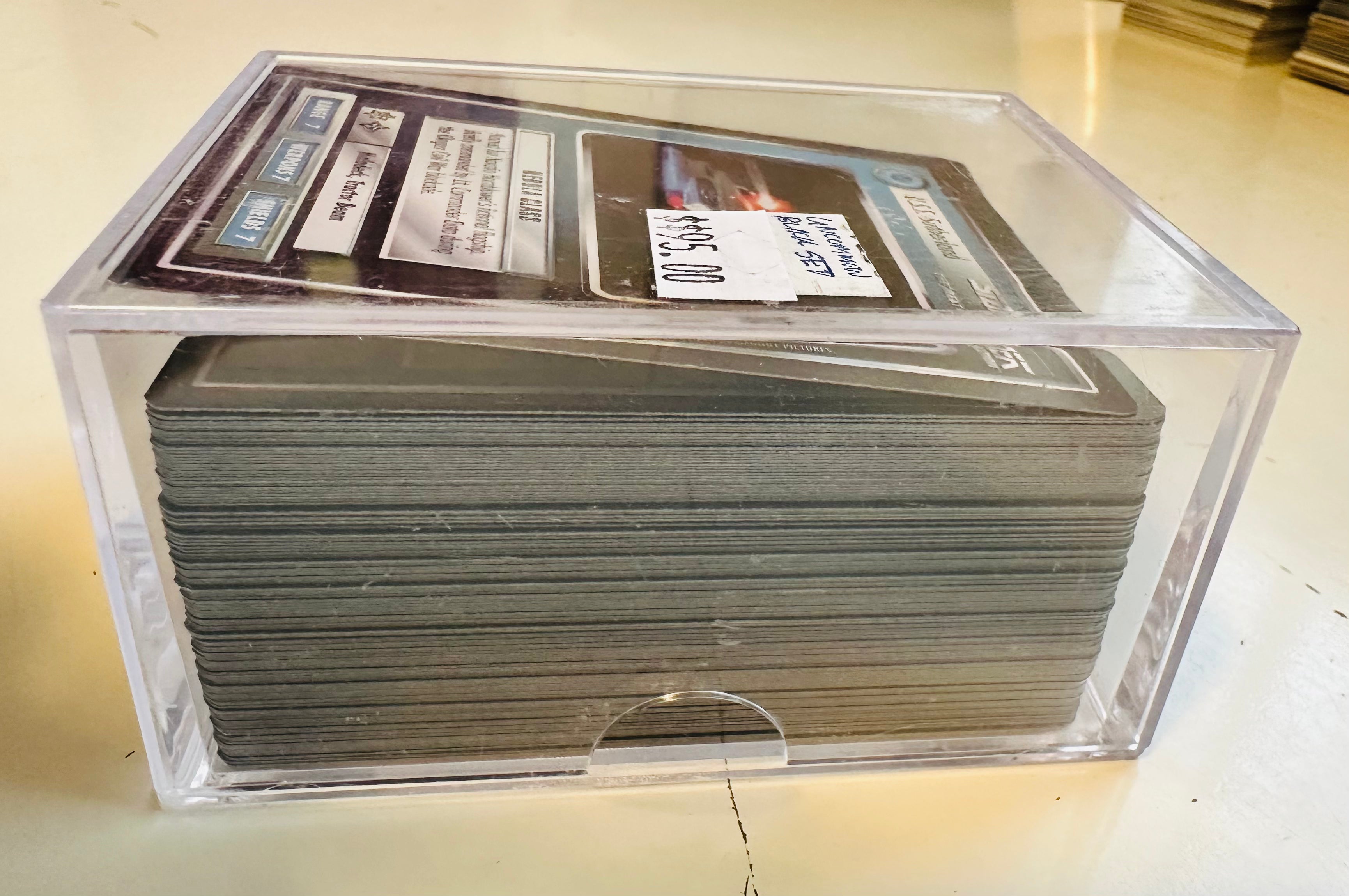 Star Trek Blackboarder uncommon high grade condition gaming cards set 1990s