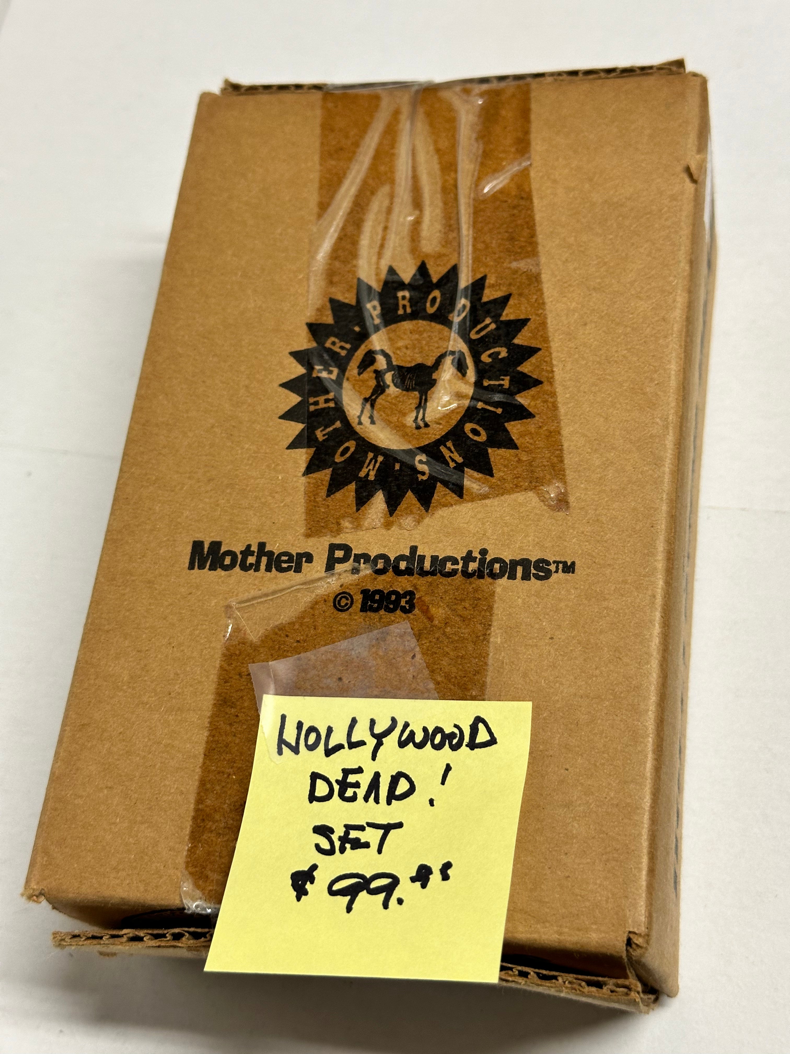 Hollywood Dead rare limited factory sealed issued cards set 1993