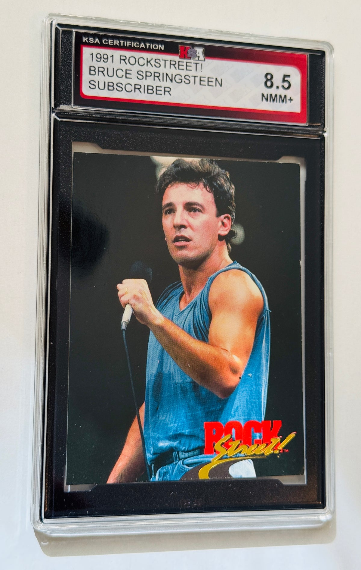 Bruce Springsteen rare graded card 1991