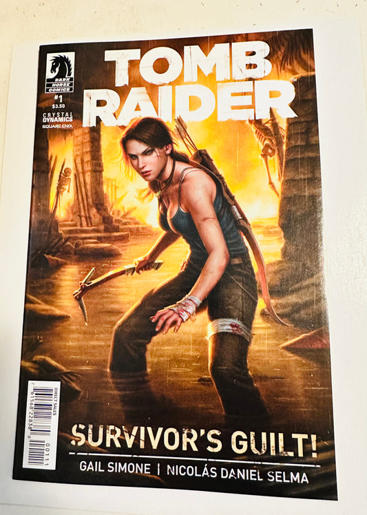 Tomb, raider, number one, book survivors guilt, 2014