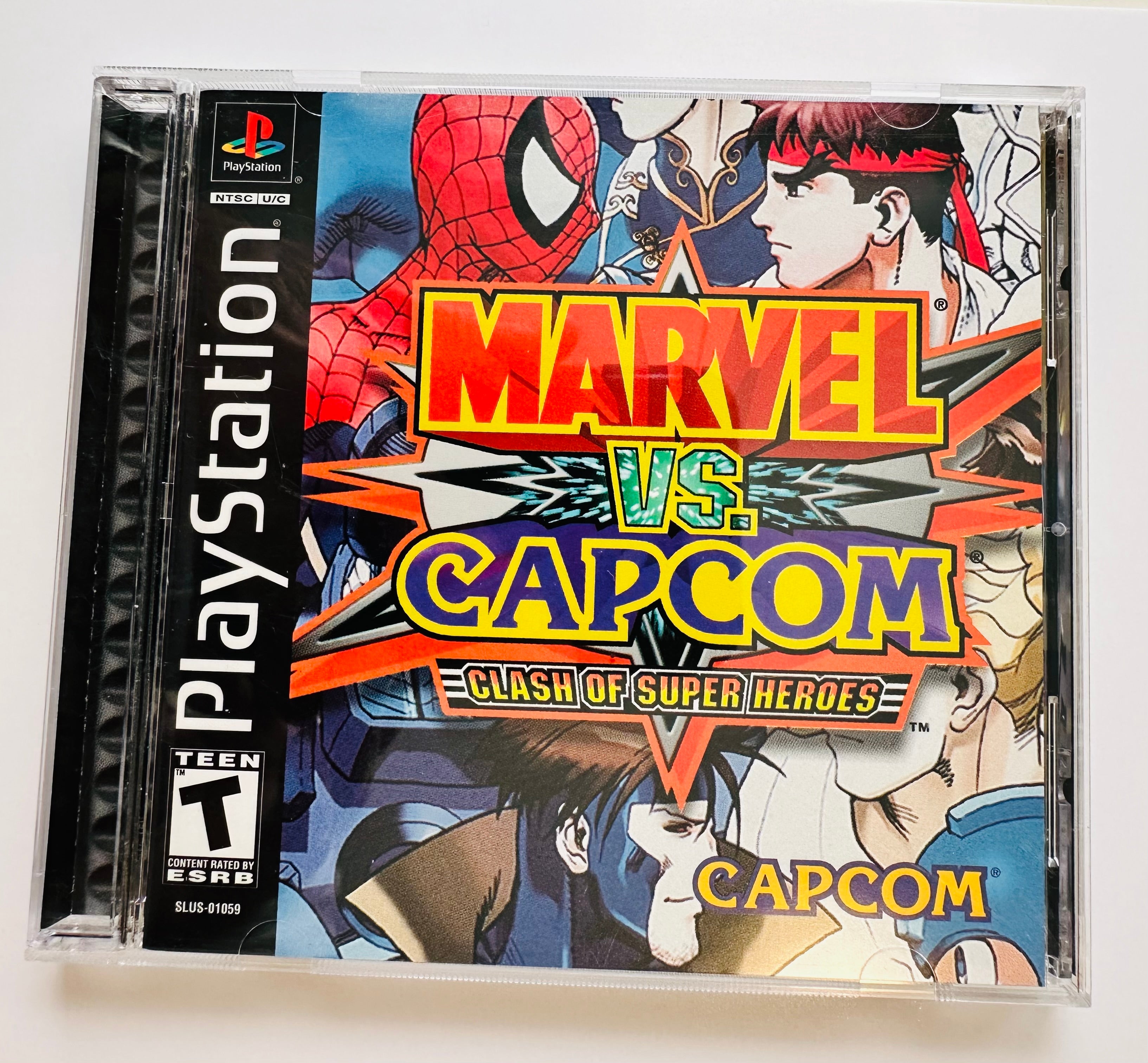 Marvel Capcon rare high grade condition vintage game 2000