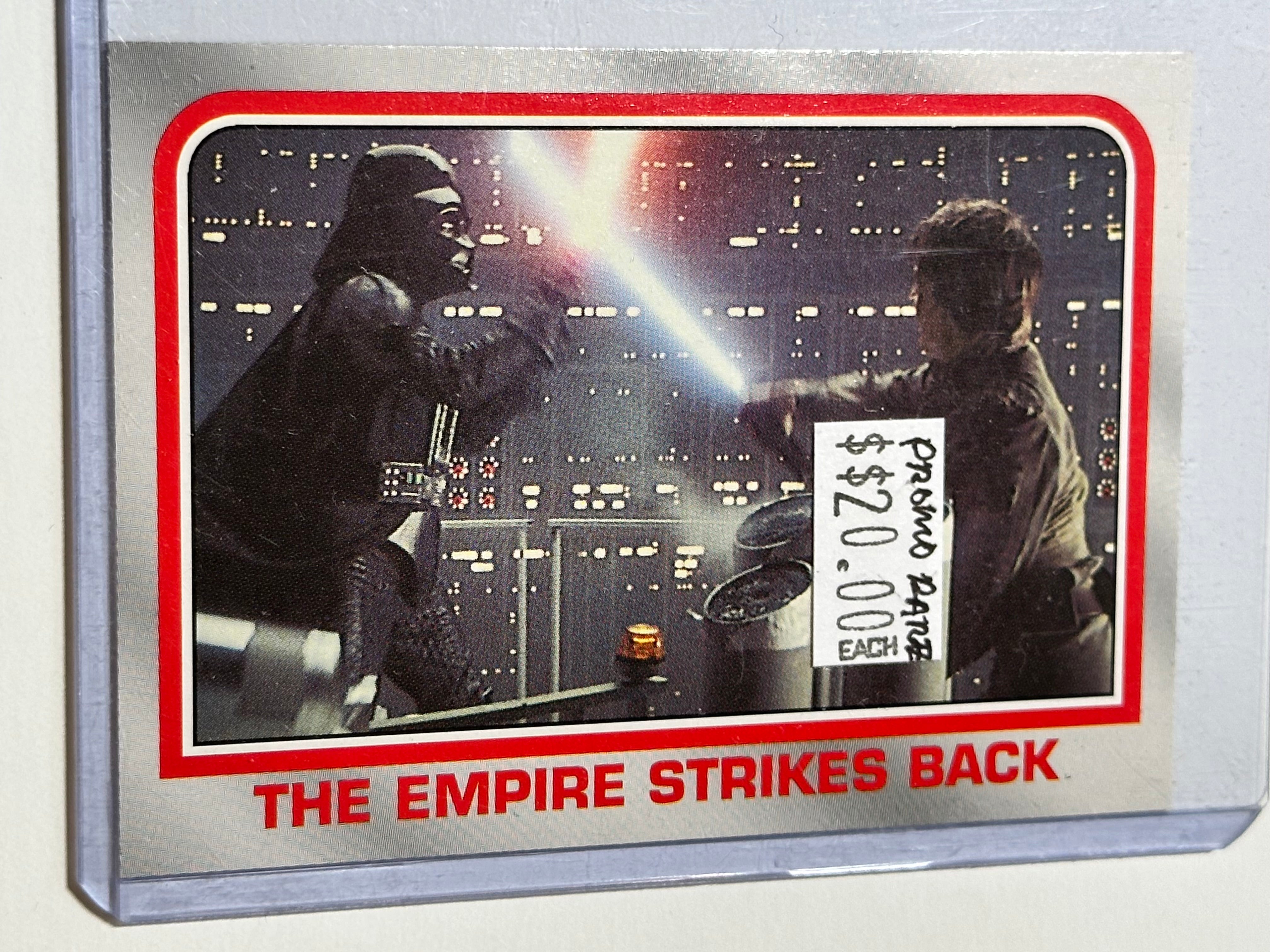 Star Wars Topps Heritage promo card 2004