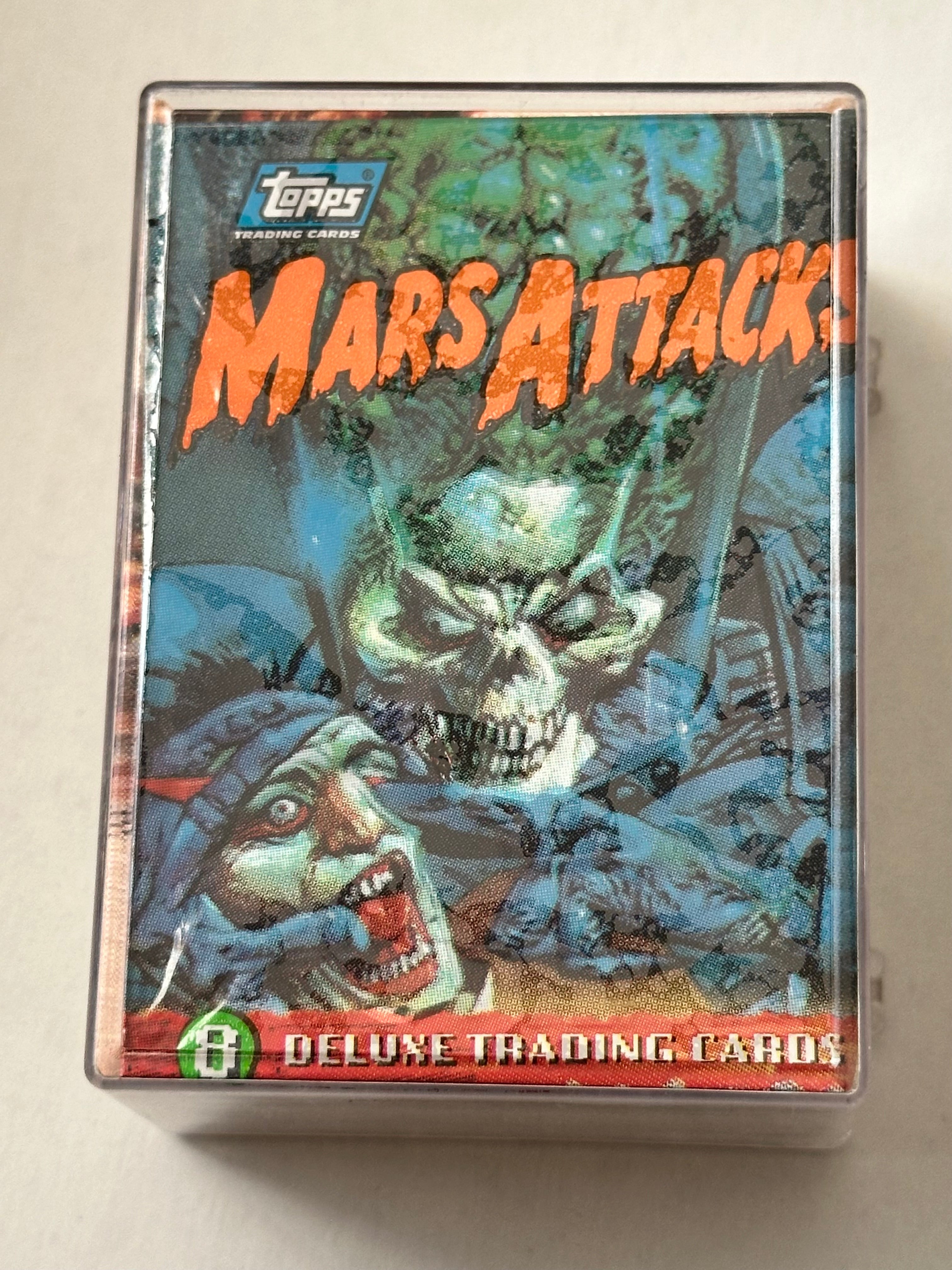 Mars Attacks Topps cards set Mint condition with wrapper 1994