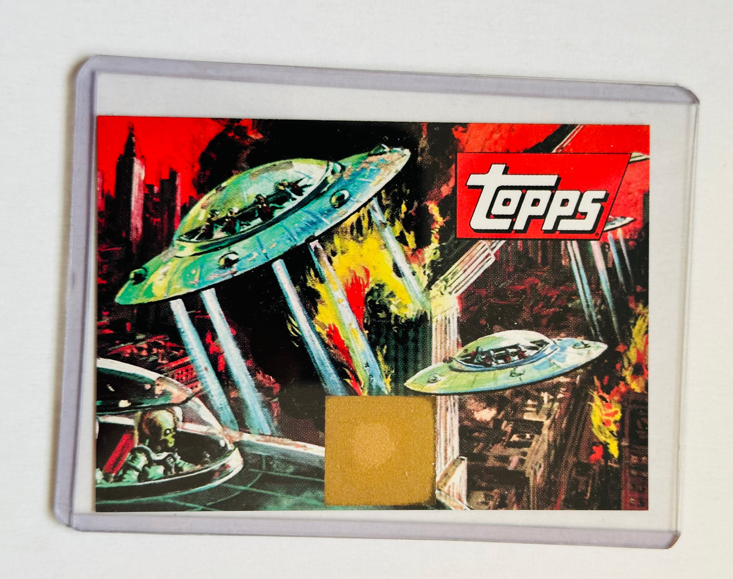 Mars Attacks contest insert card unscratched