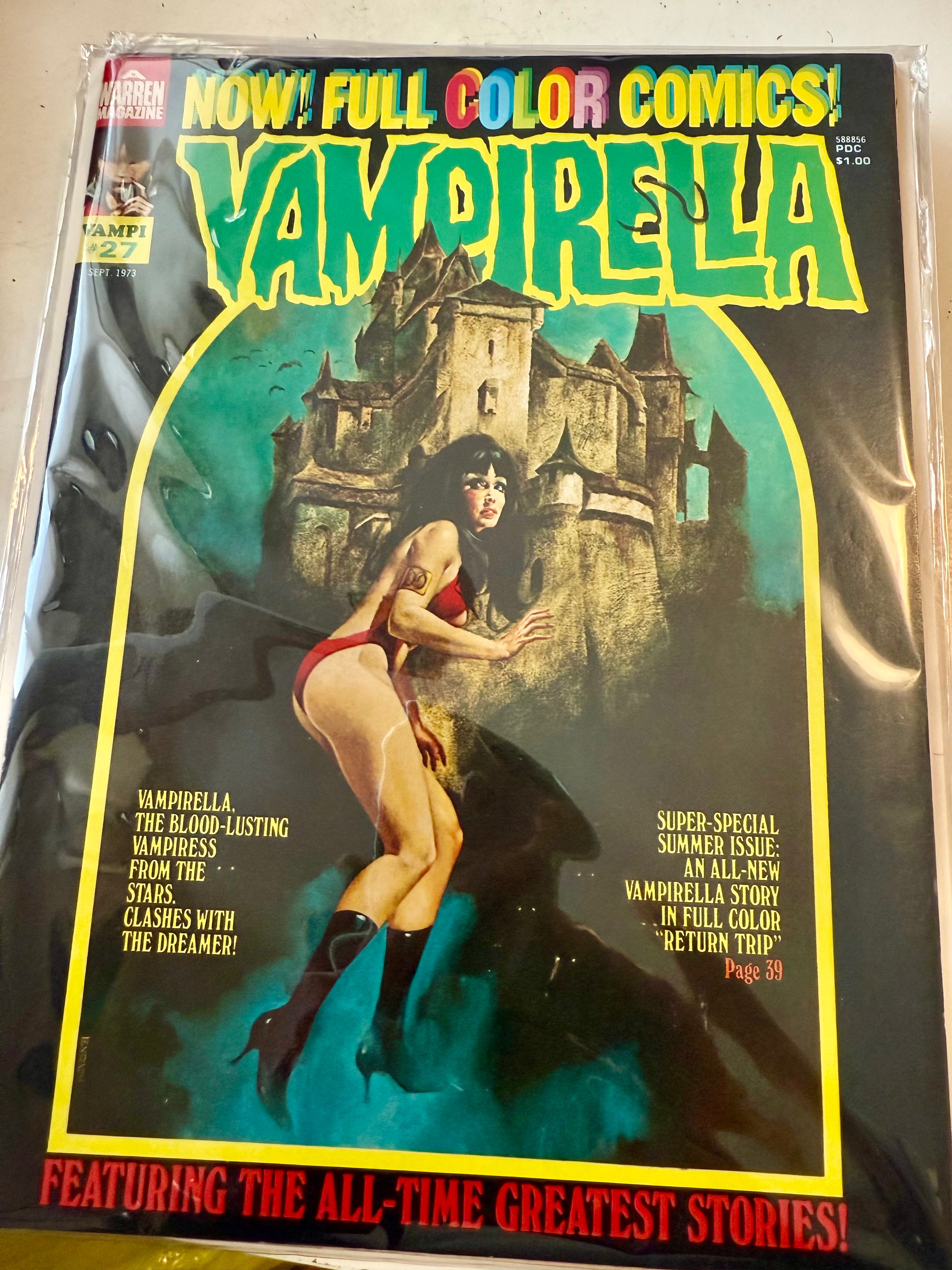 Vampirella #27 VF condition comic magazine 1974