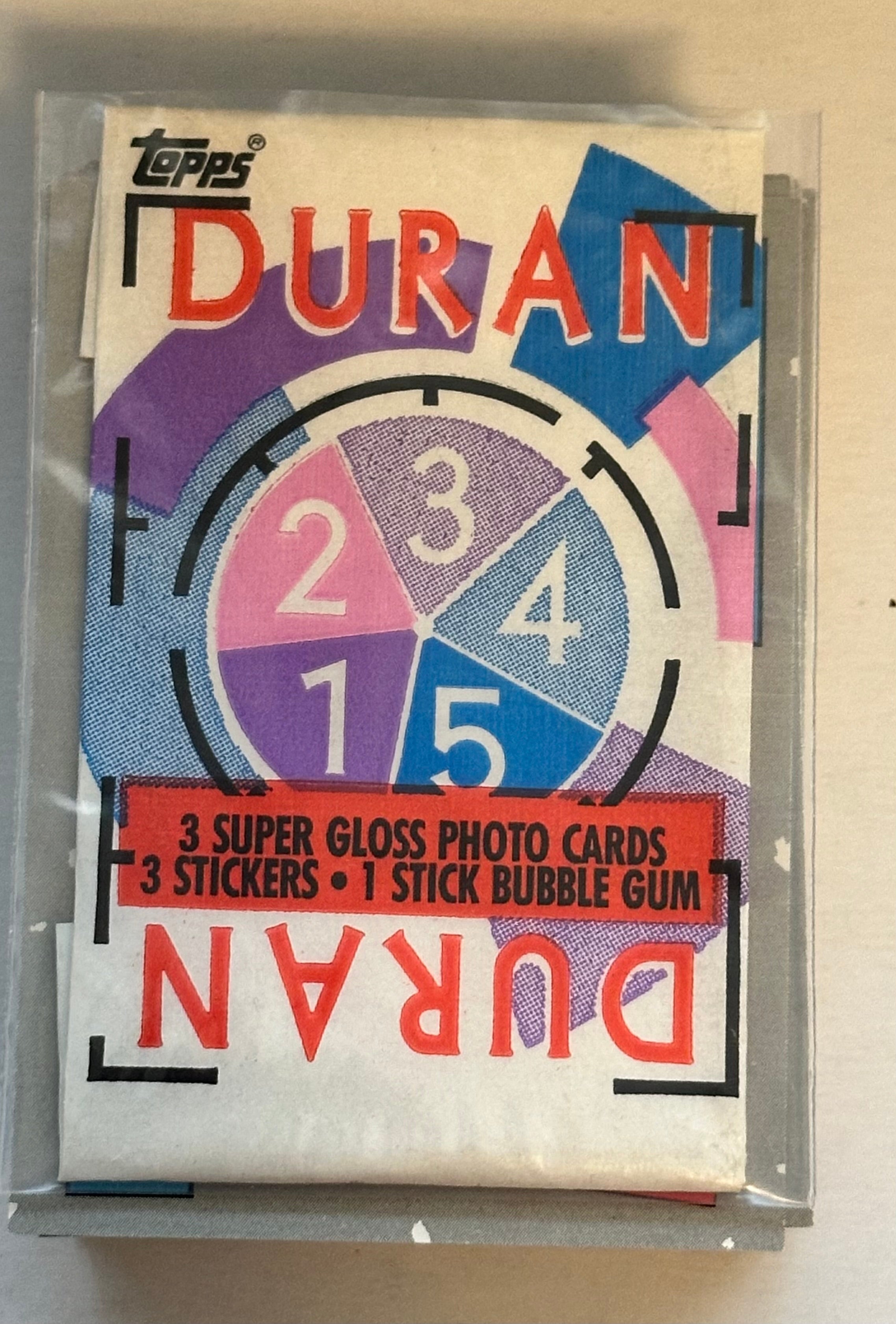 Duran Duran rare cards set 1985