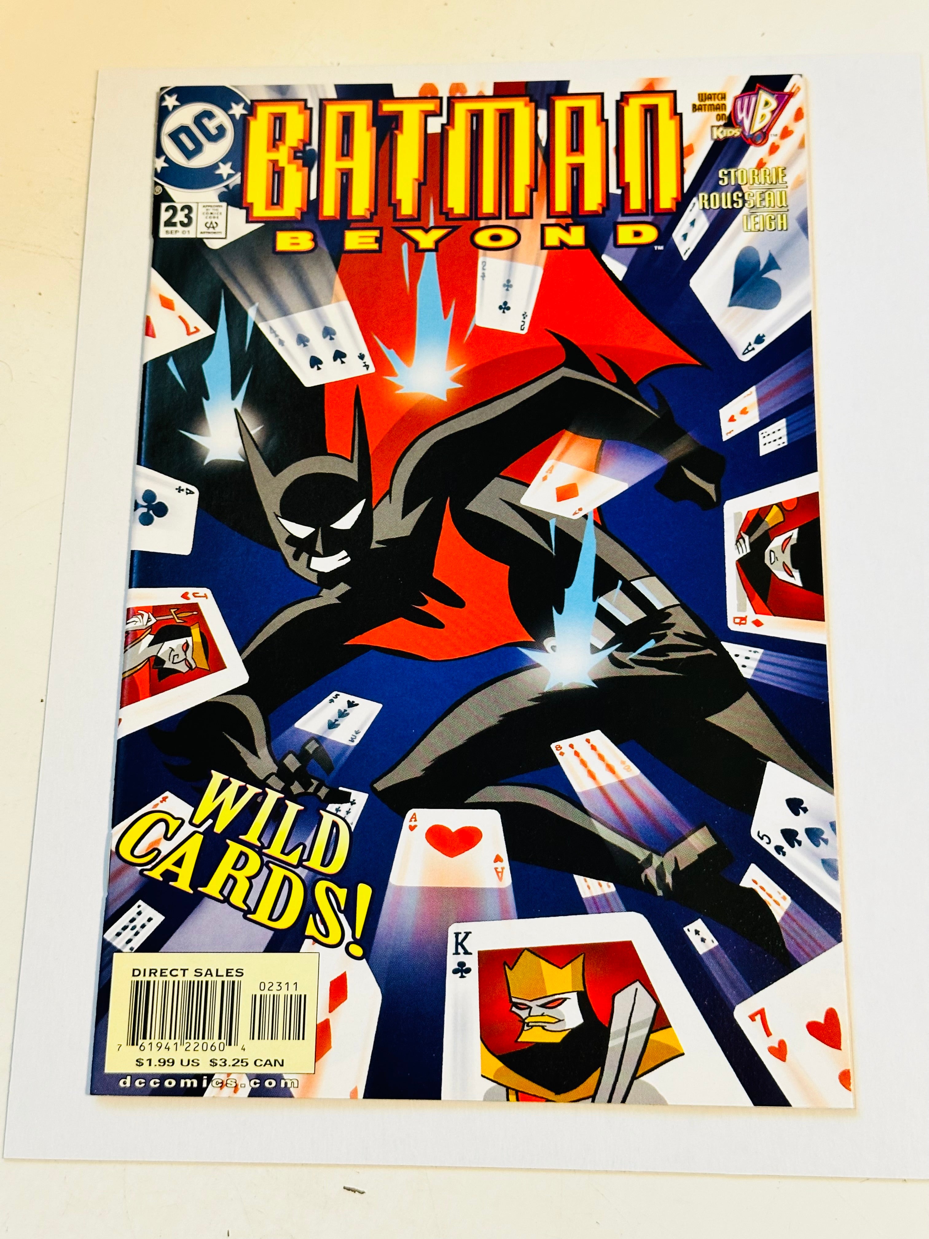 Batman Beyond #23 short print high grade comic book 2001