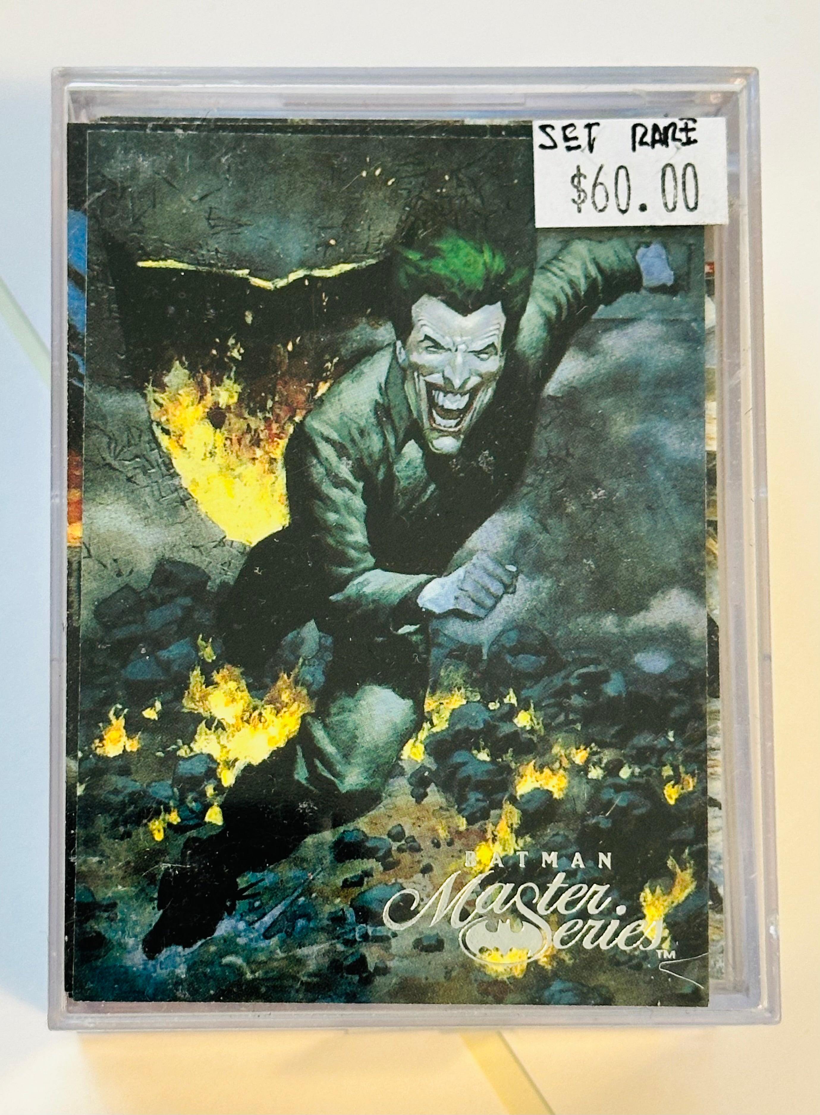 Batman Master series amazing cards set 1995