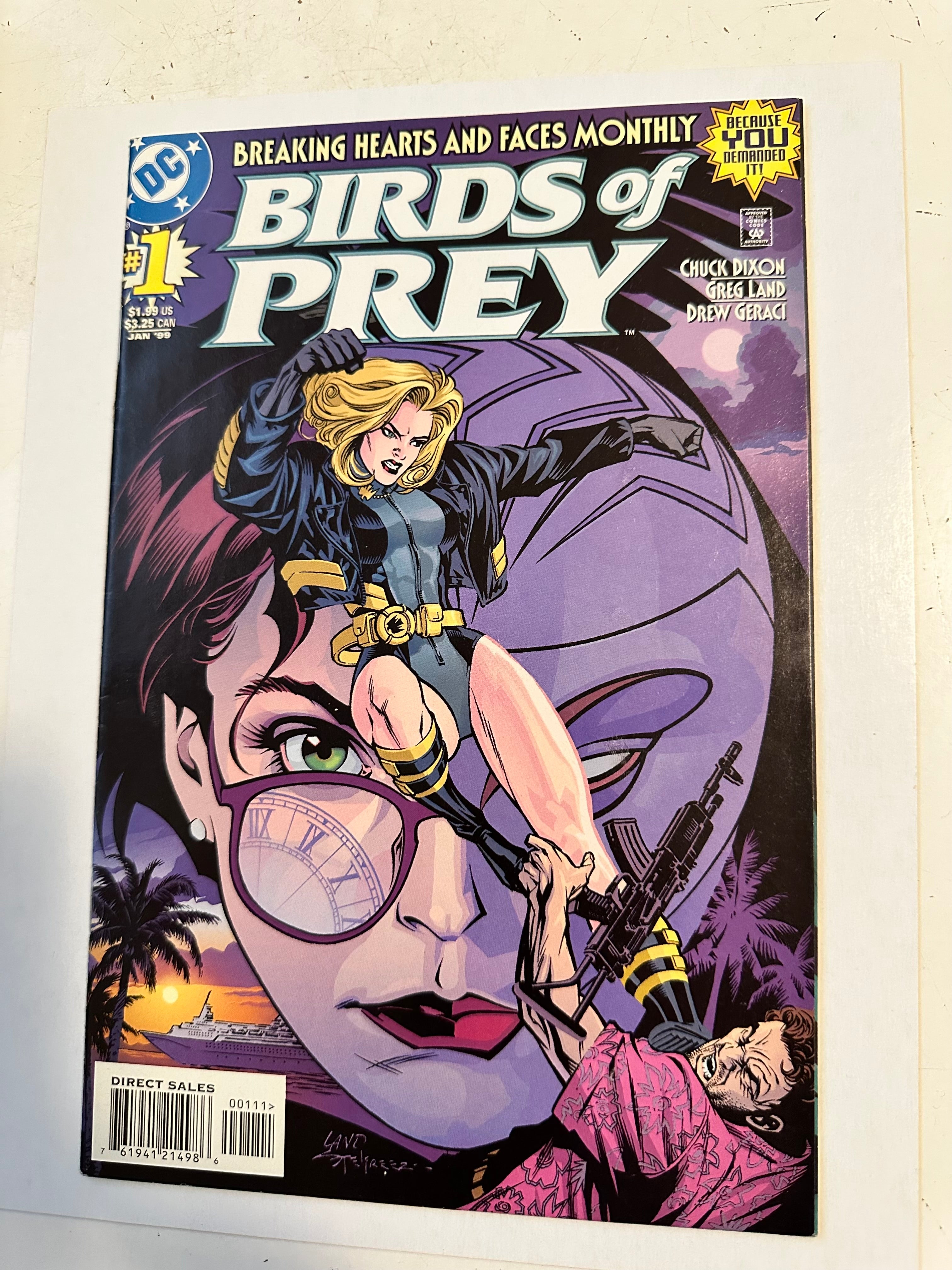 Birds of Prey comic #1 Vf-nm