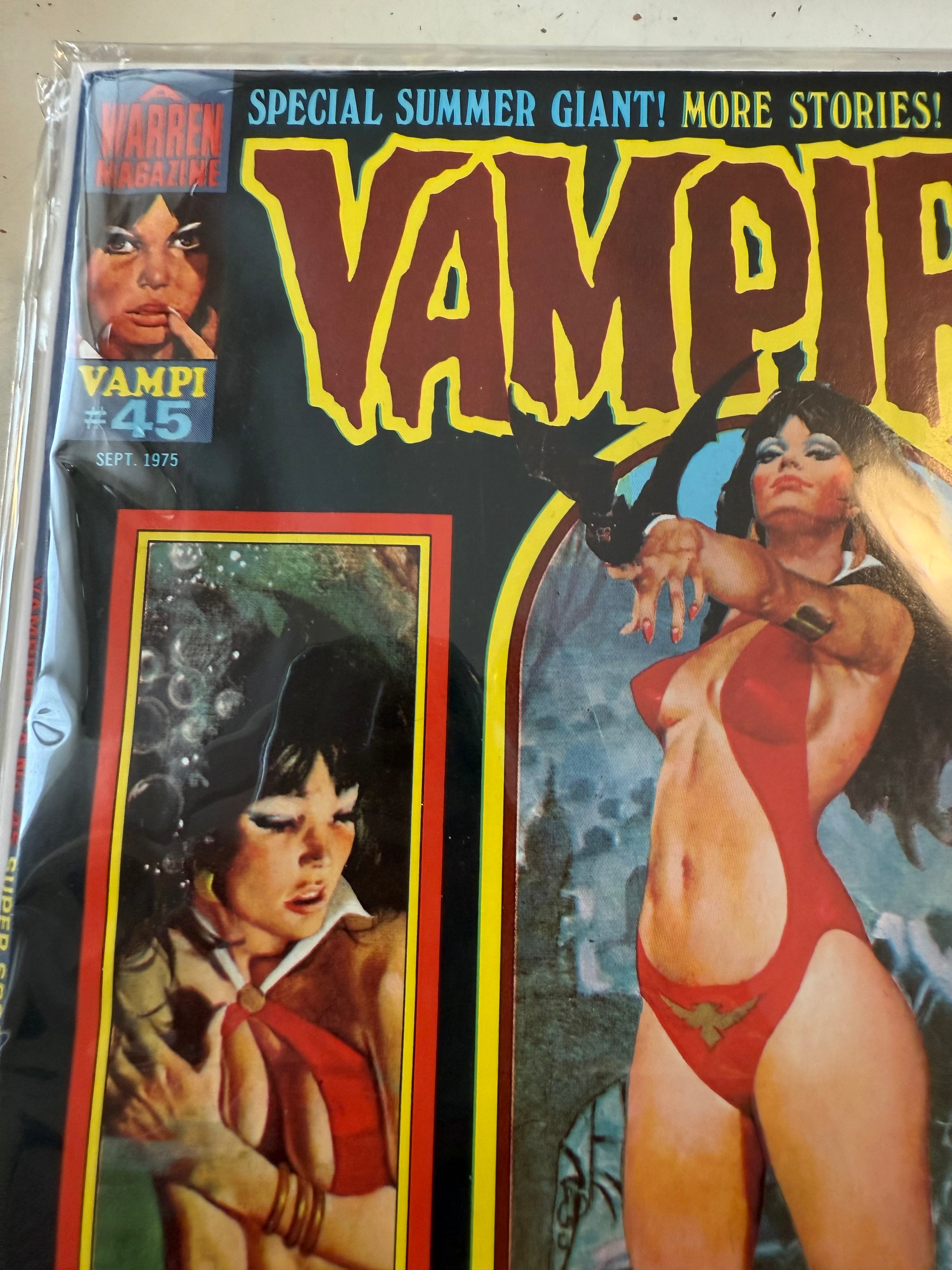 Vampirella #45 Vf condition high grade comic magazine 1975