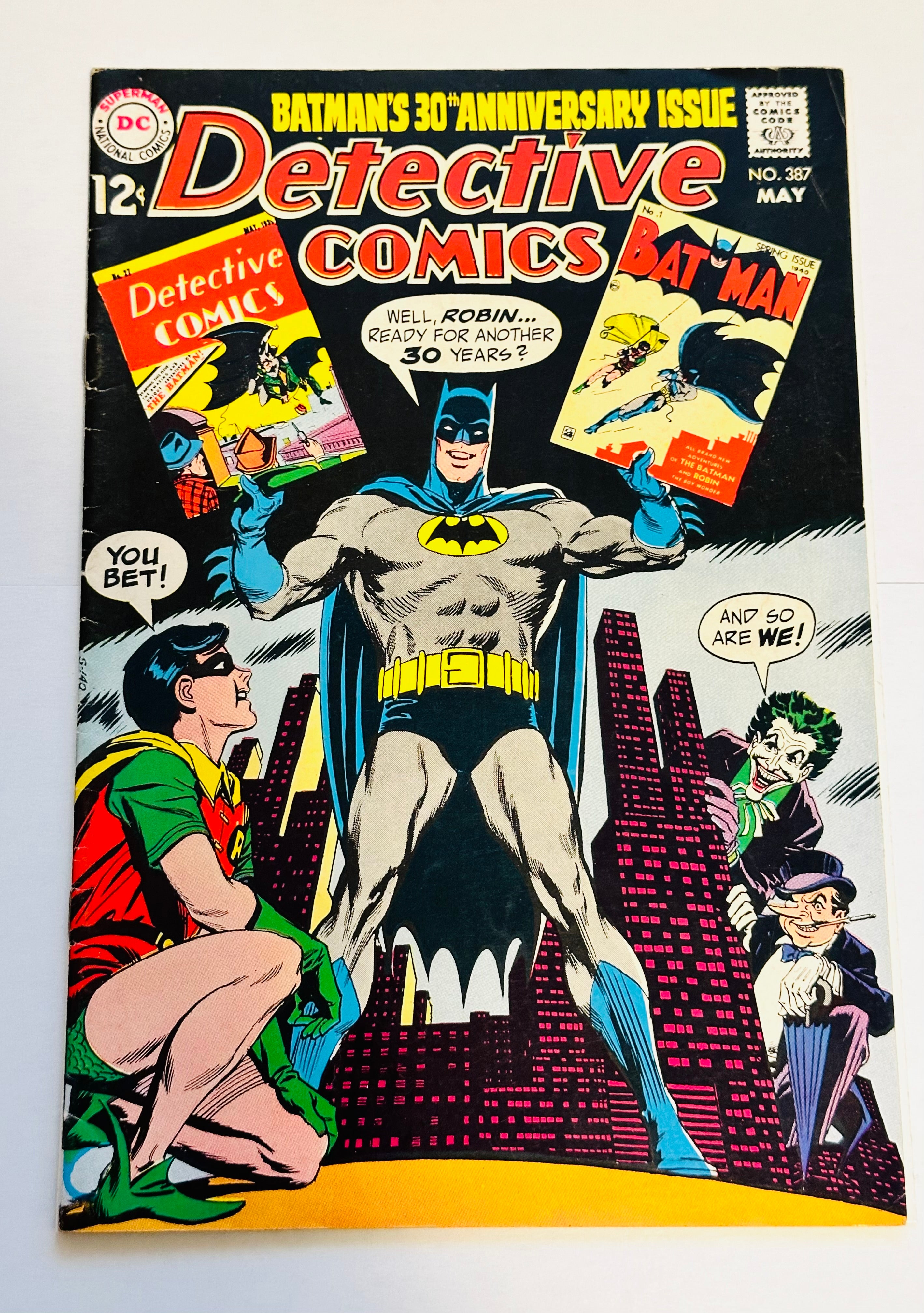 Detective comics#387 anniversary issue 1969