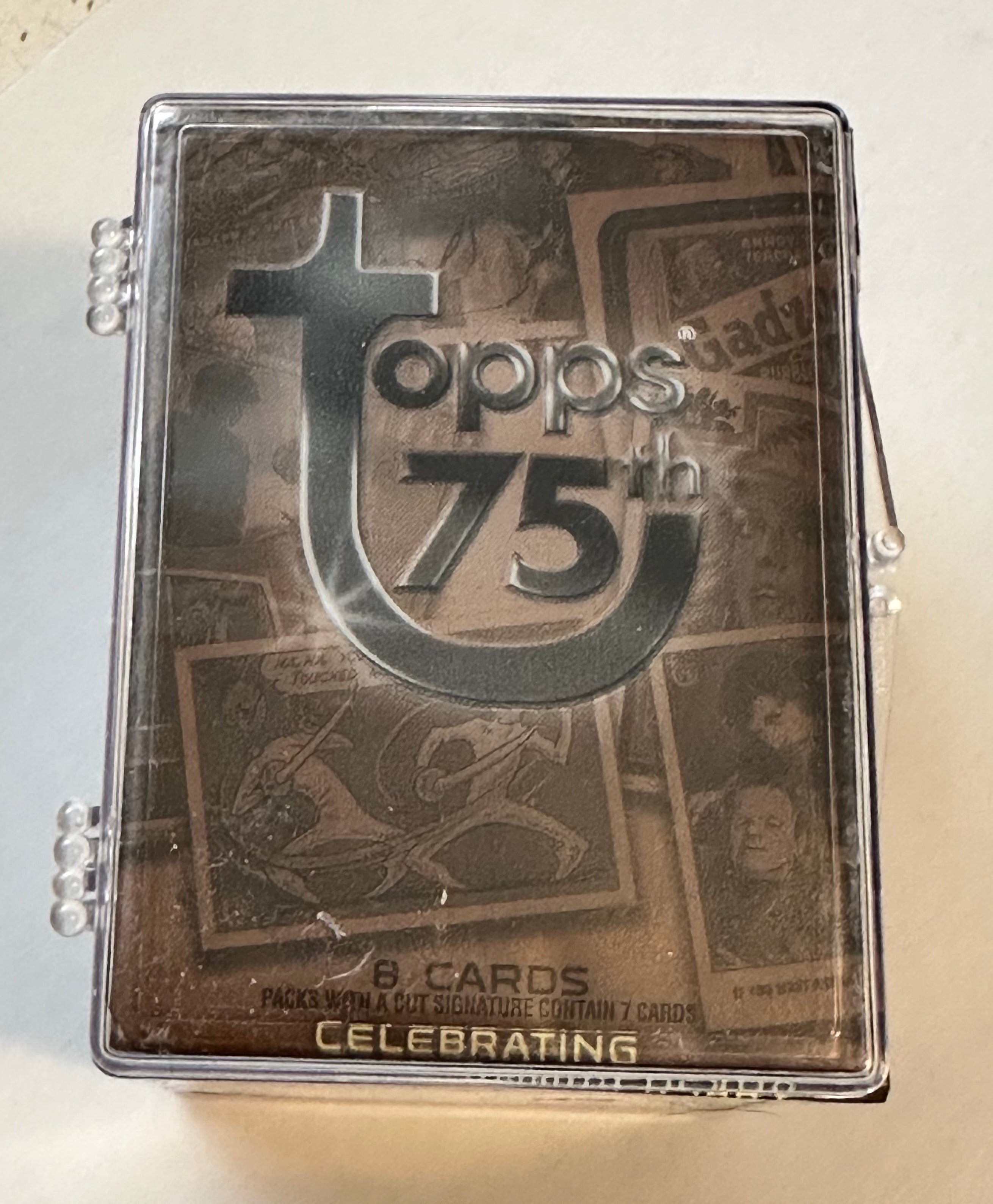 Topps 75th anniversary cards set 2013