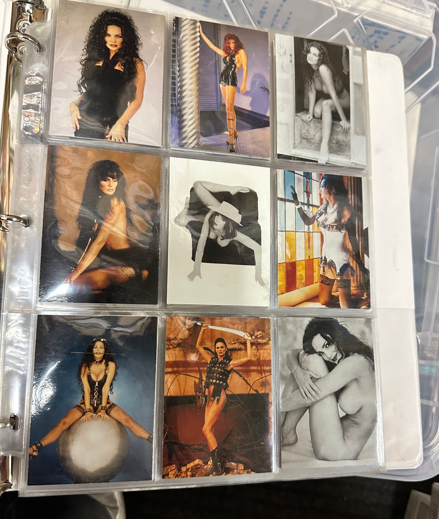 Julie Strain rare vintage adults, only card set in pages 1996