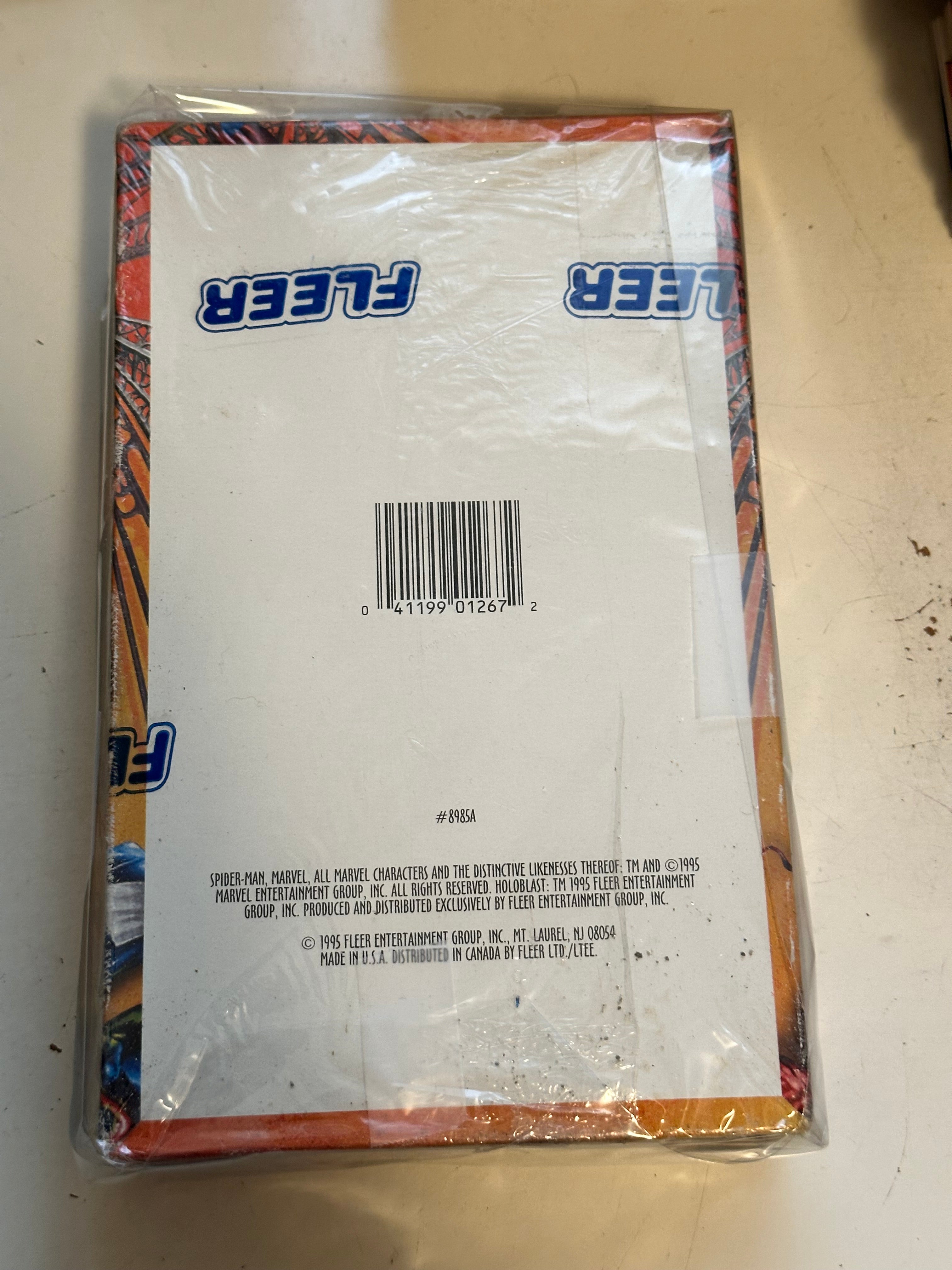 Fleer Ultra Spider-man cards rare 36 sealed packs box 1995