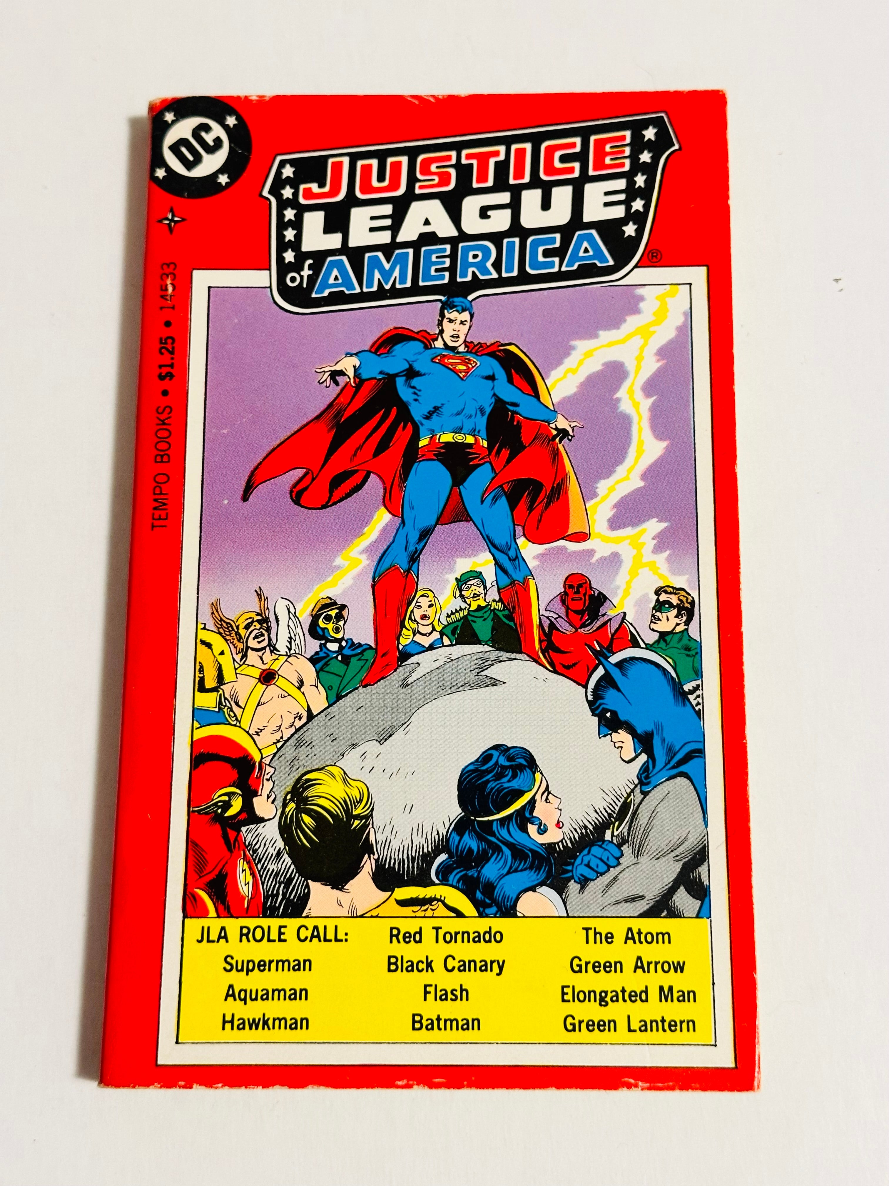 Justice League of America vintage pocket comic book 1976
