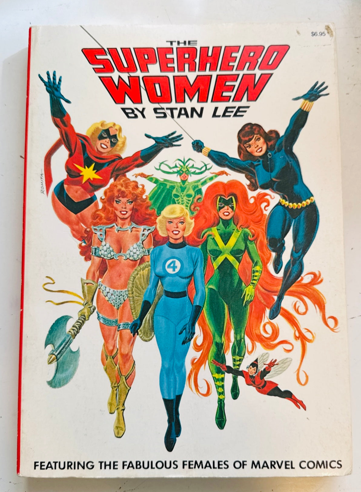 The Superhero women by Stan Lee soft cover first print 1977