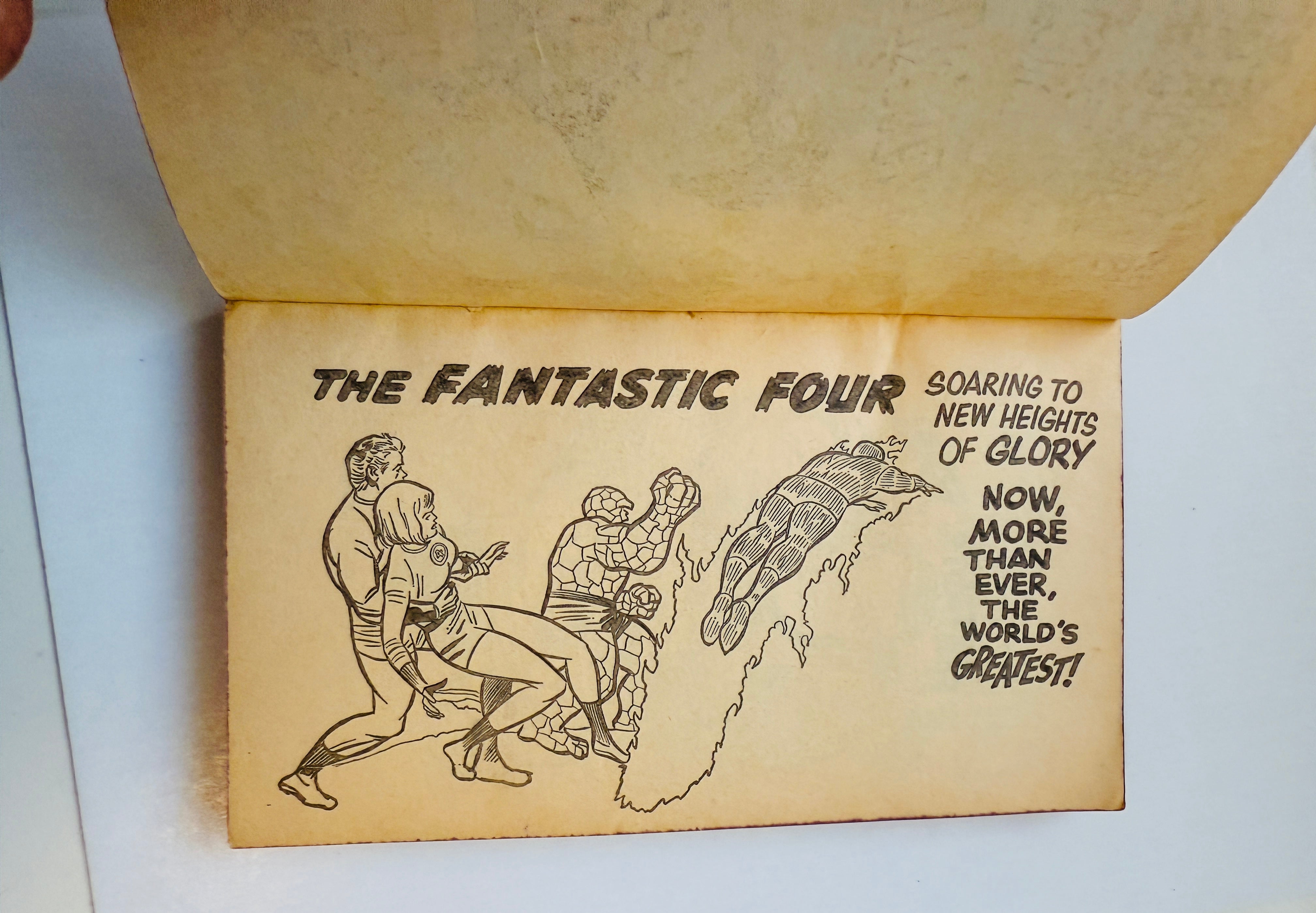 Fantastic Four vintage comic pocketbook 1967.