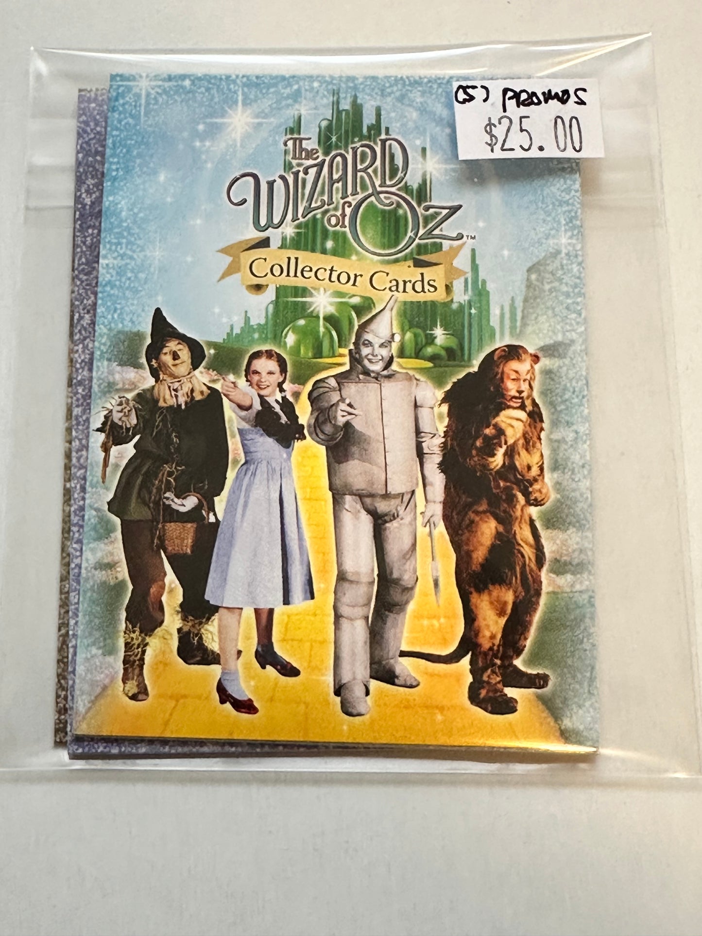 The Wizard of Oz 5 cards promos lot deal early 2000s