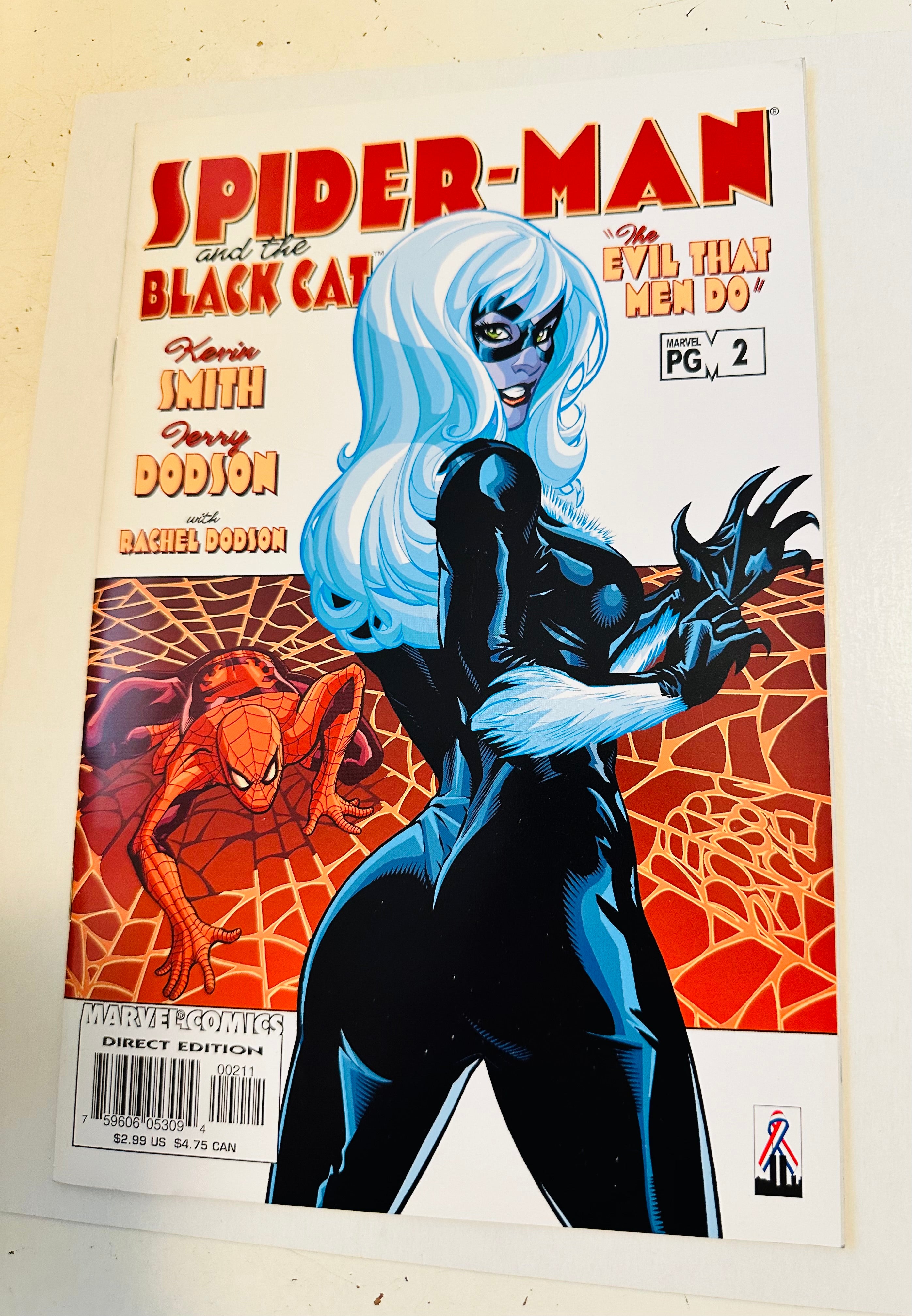 Spider-Man and black cat the evil that men do number two comic book2002