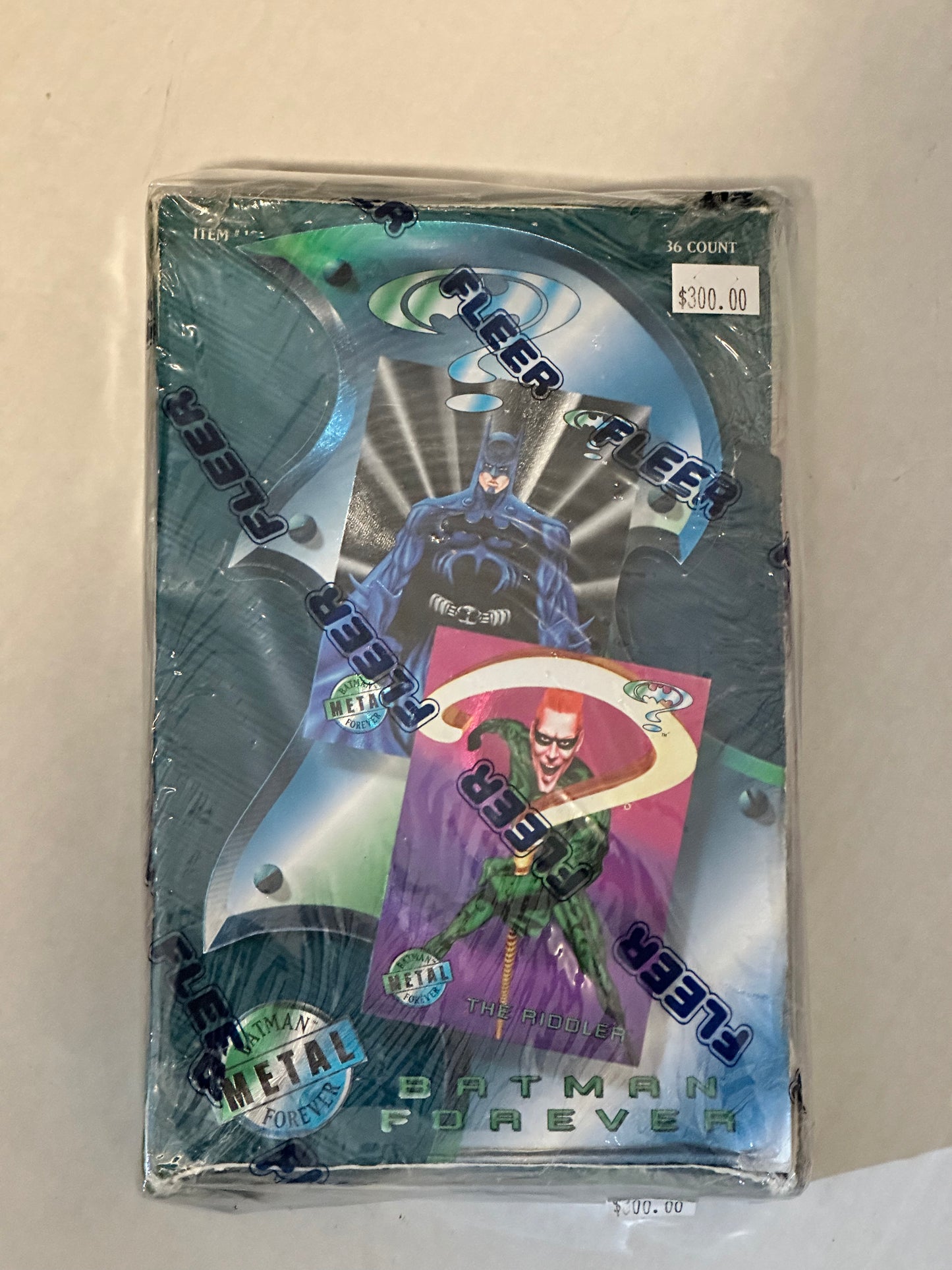 Batman Forever rare Fleer Metal rare 36 packs box 1995