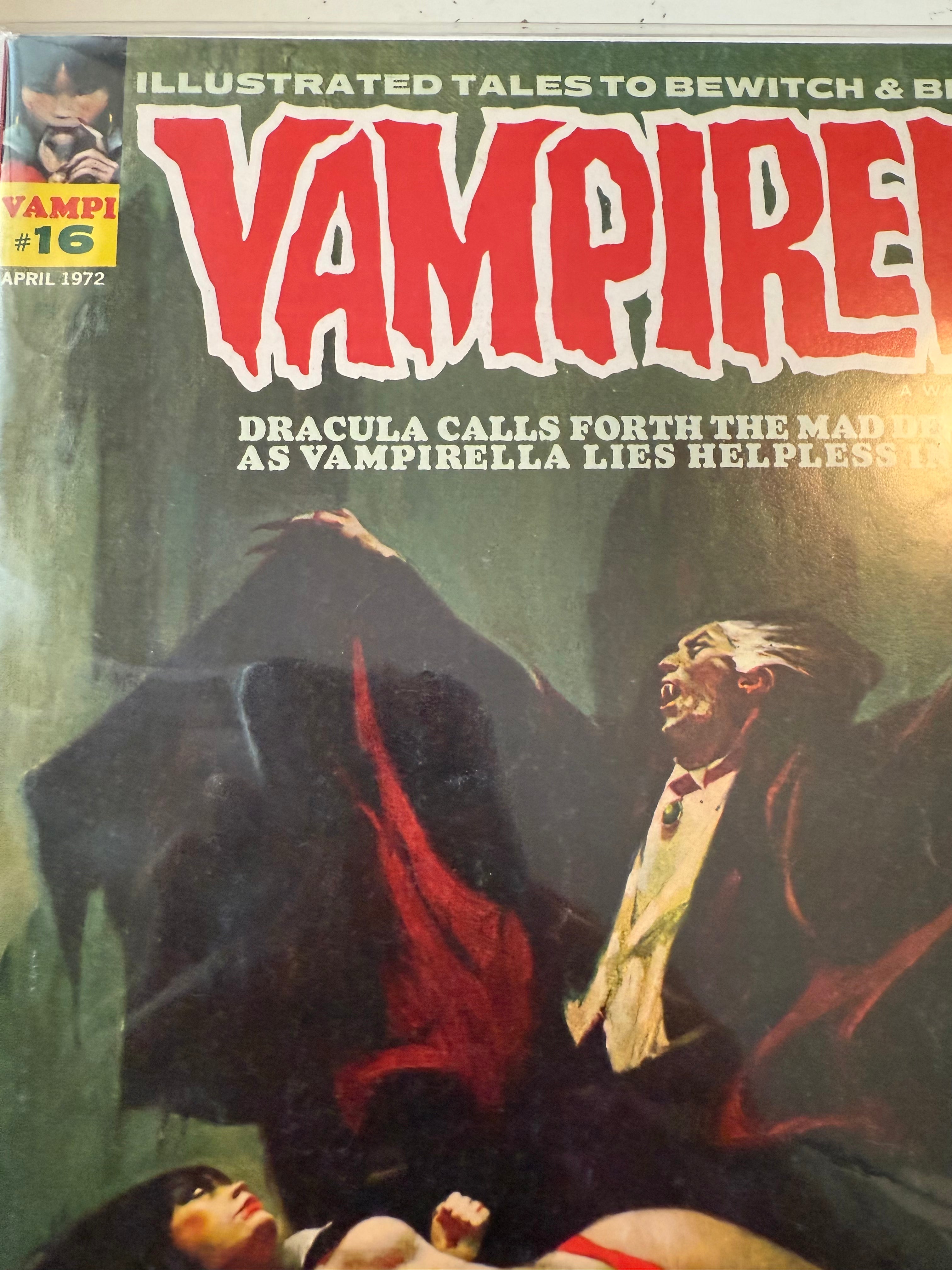 Vampirella #16 comic magazine VF condition 1972