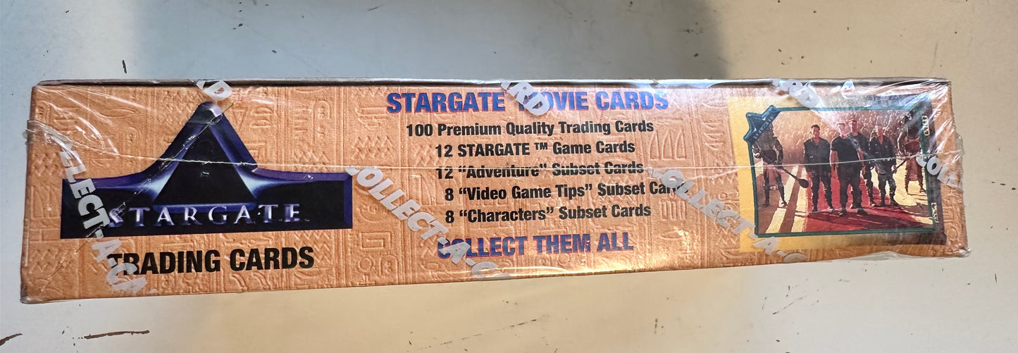 Stargate rare original movie cards factory seal box