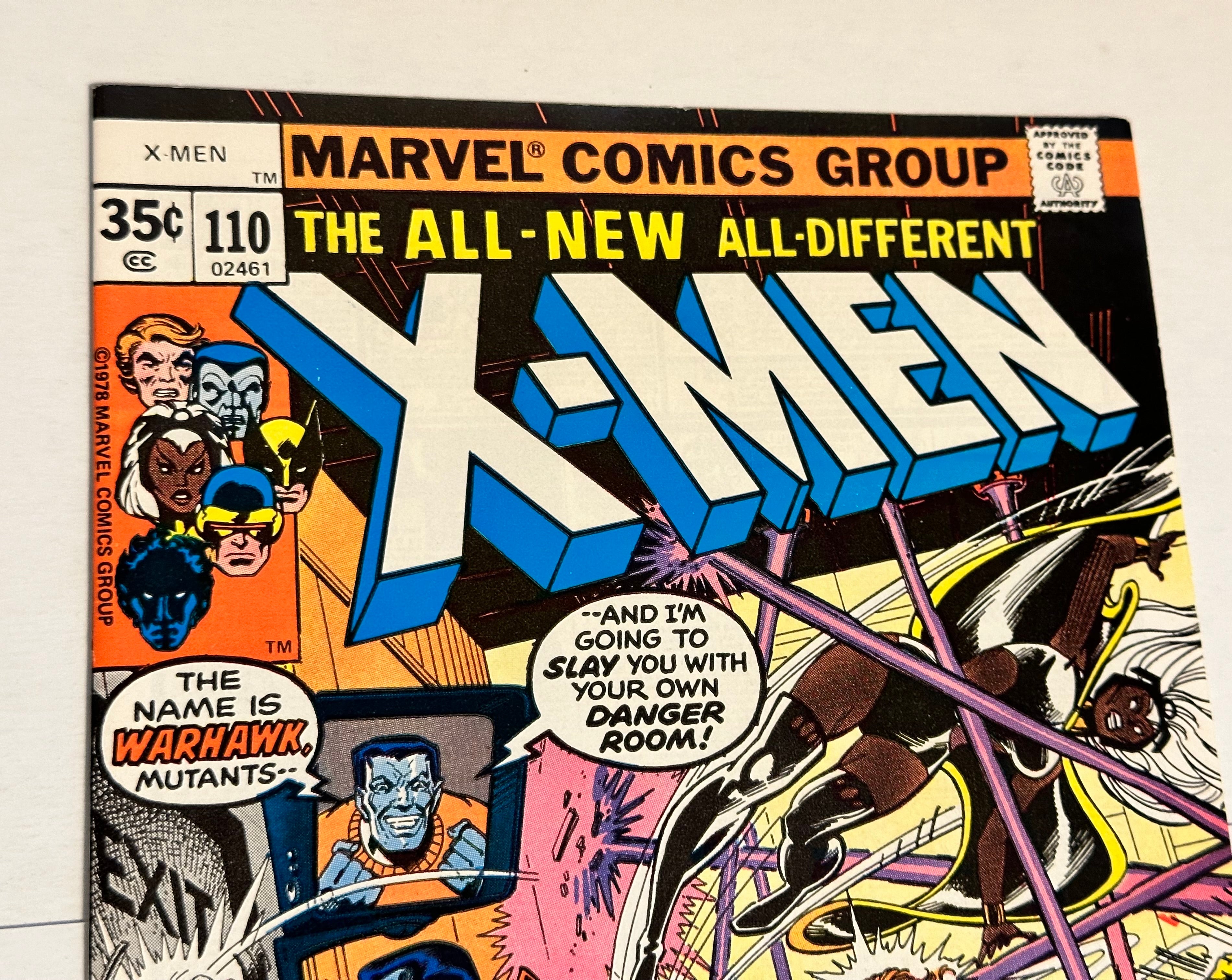 X-Men #110 high grade Vf/Nm vintage comic 1978