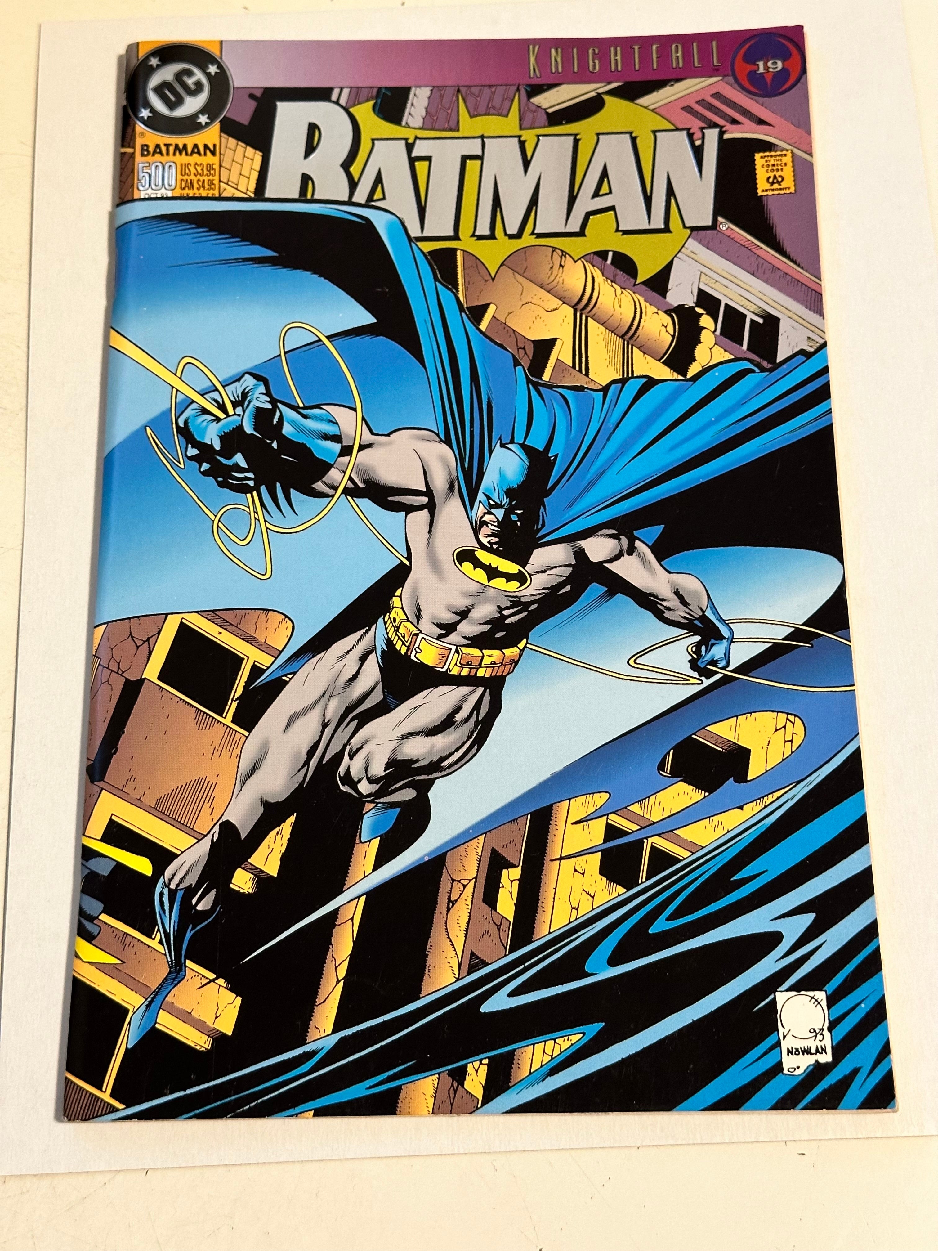 Batman #500 high grade condition comic book 1993