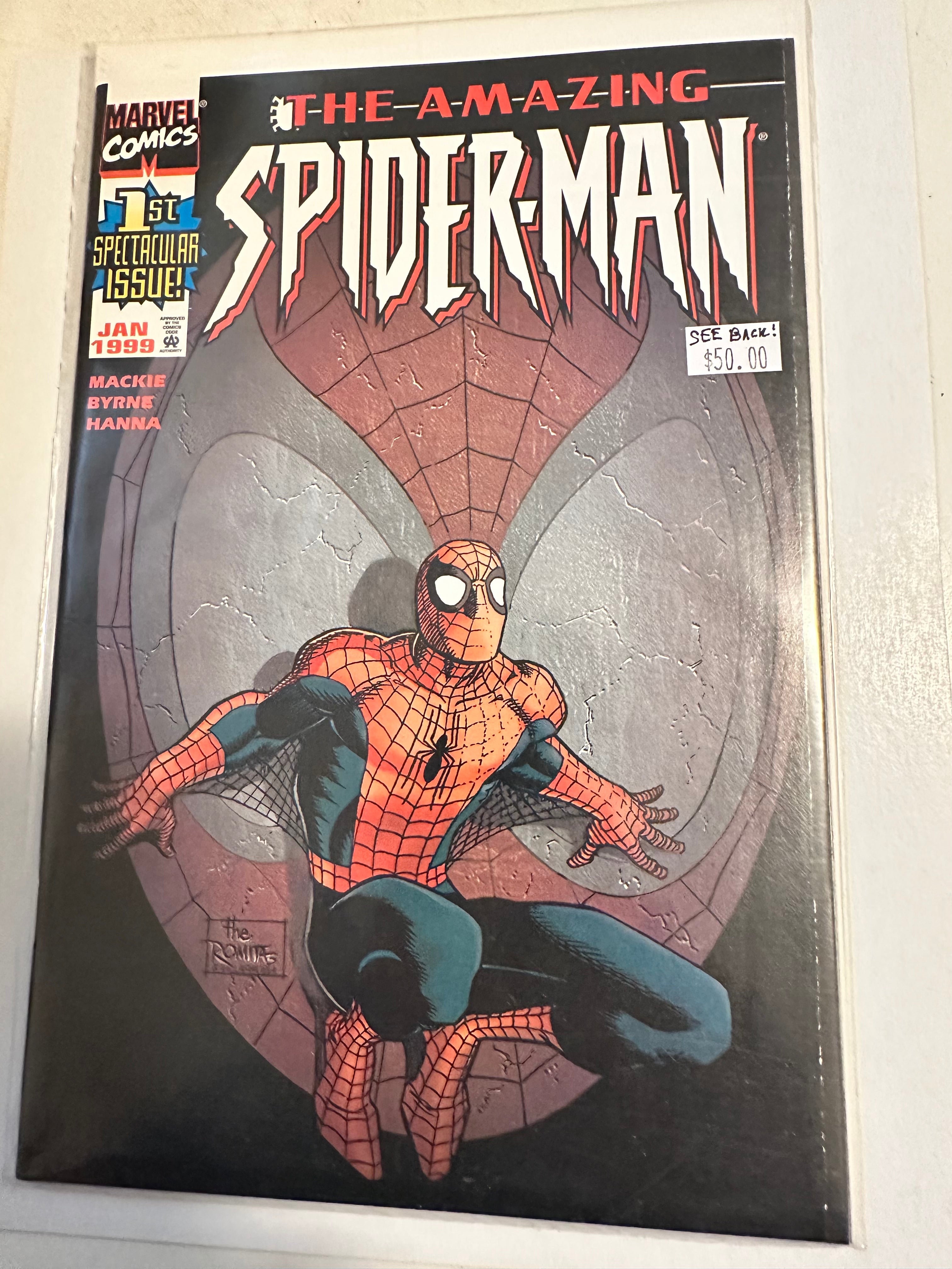 Amazing Spider-man #1 variant cover high grade issue comic book