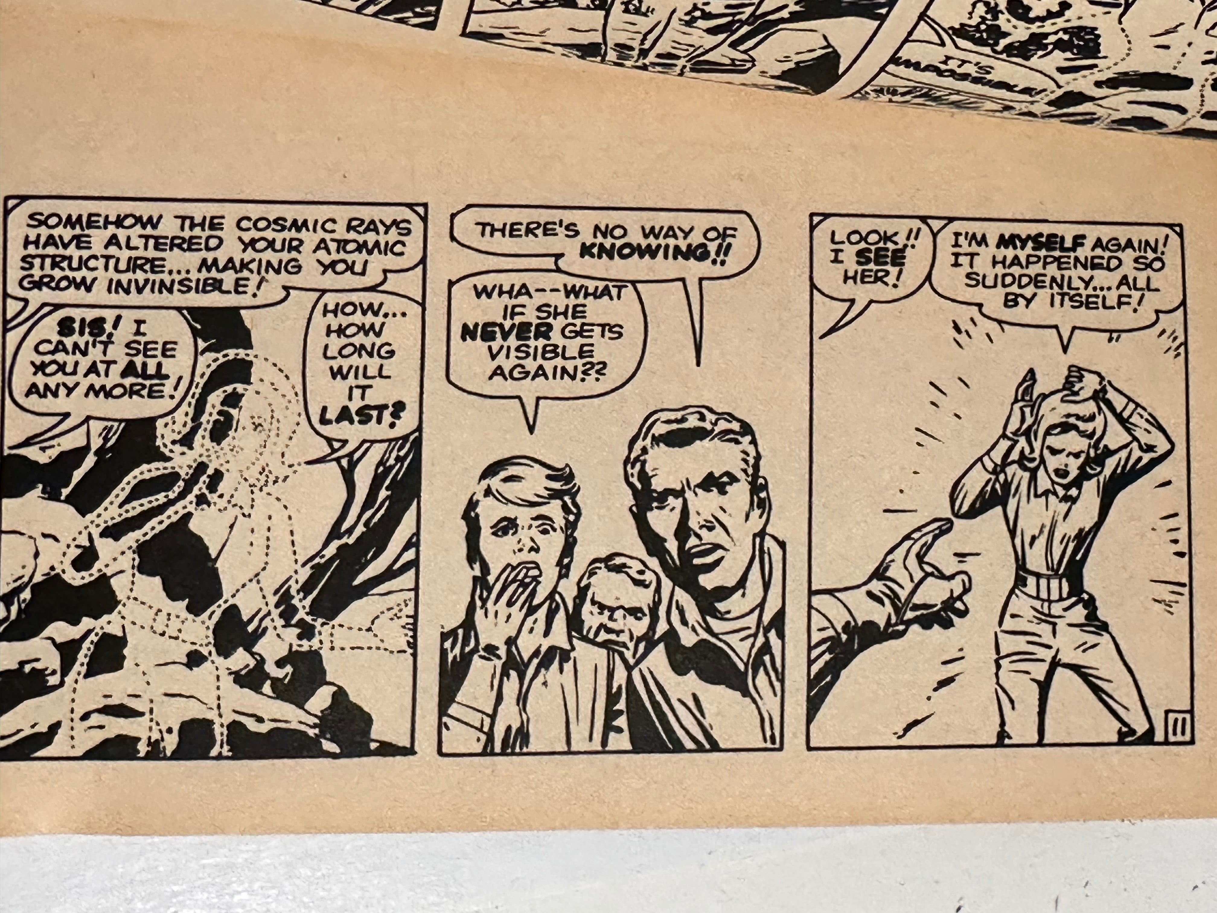 Fantastic Four rare vintage comic pocket book 1967