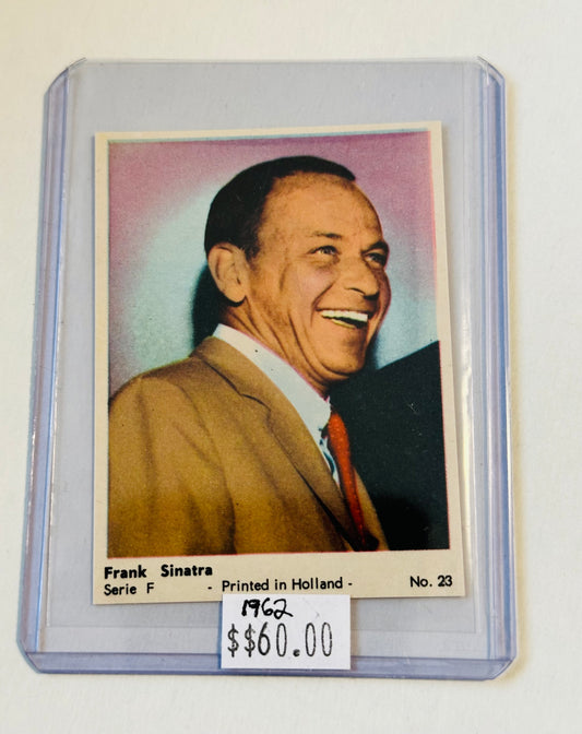 Frank Sinatra rare movie card 1962