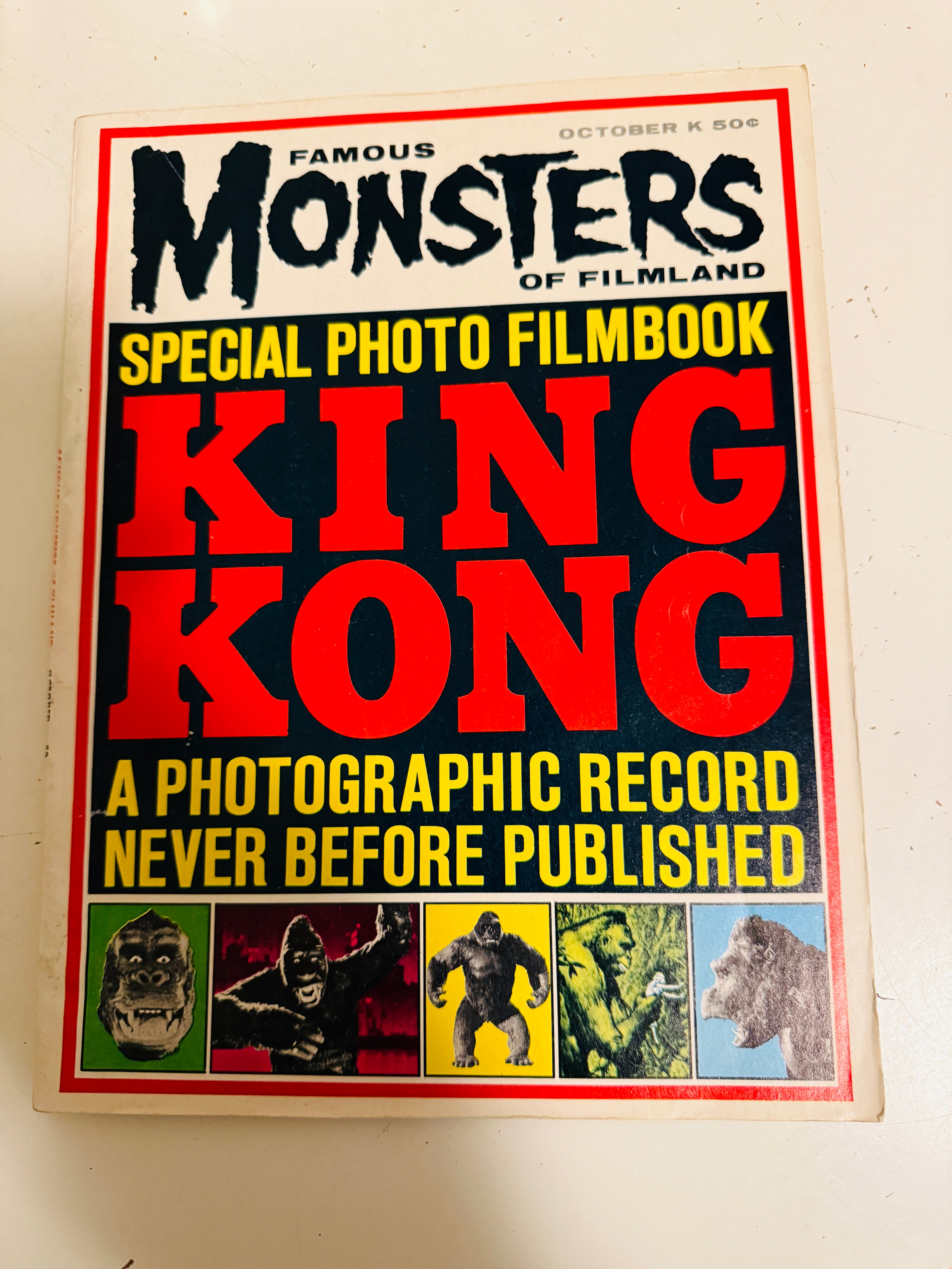 Famous Monsters of Filmland #25 King Kong issue 1963
