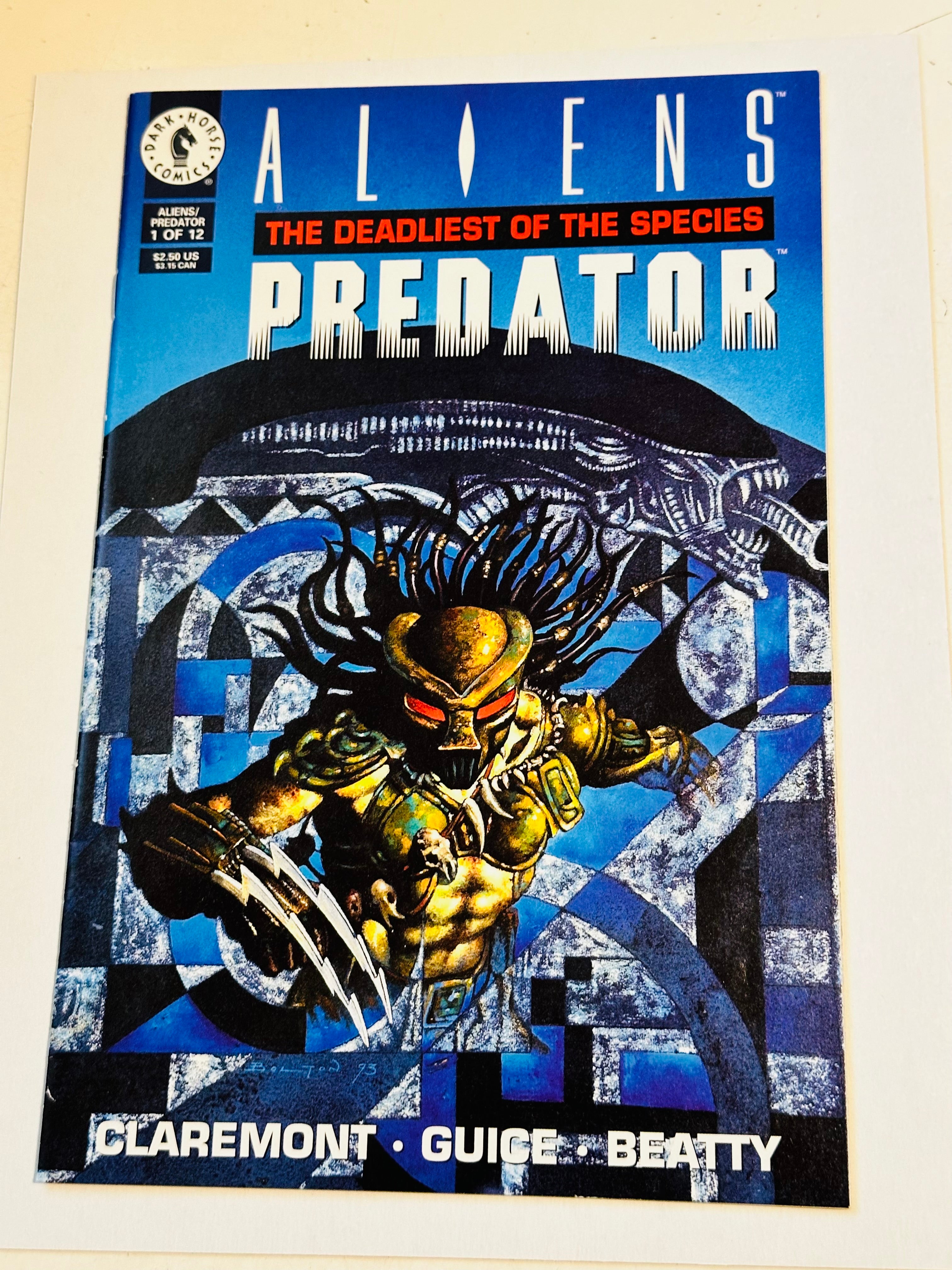 Aliens, predator 1of 12 high-grade condition, comic book 1993