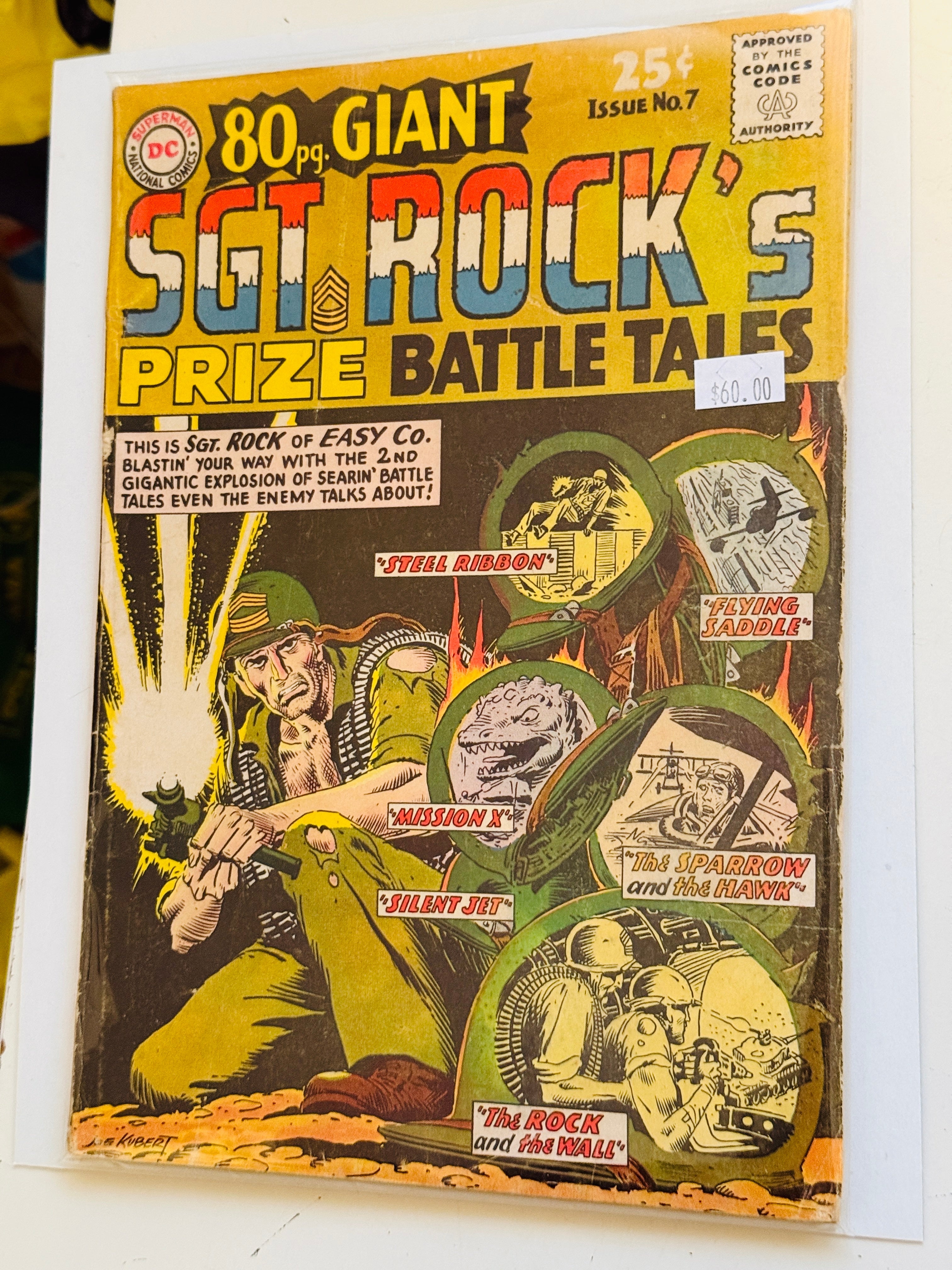Sgt. Rock Giant size special issue comic book