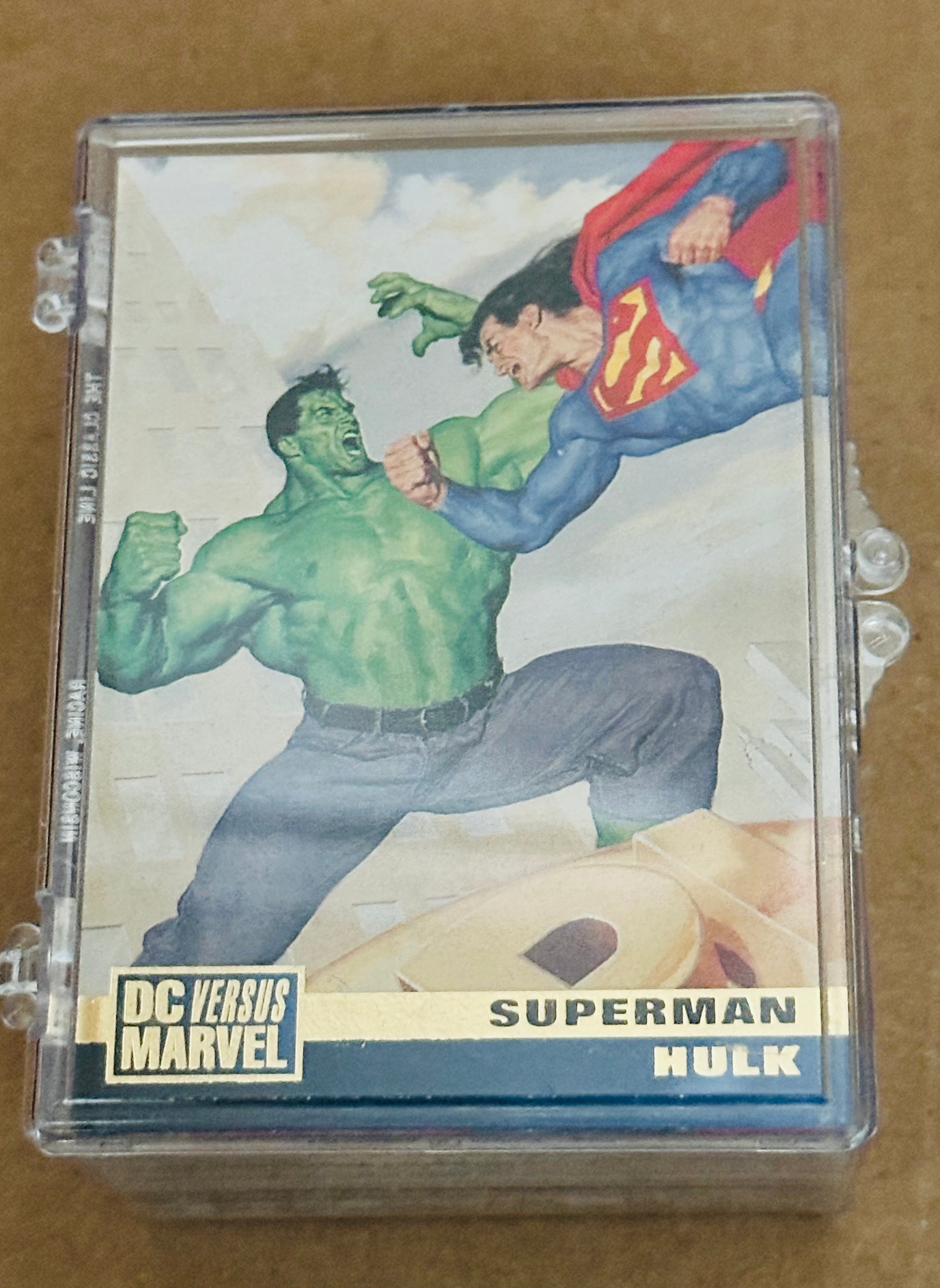 Marvel vs DC cards set 1995