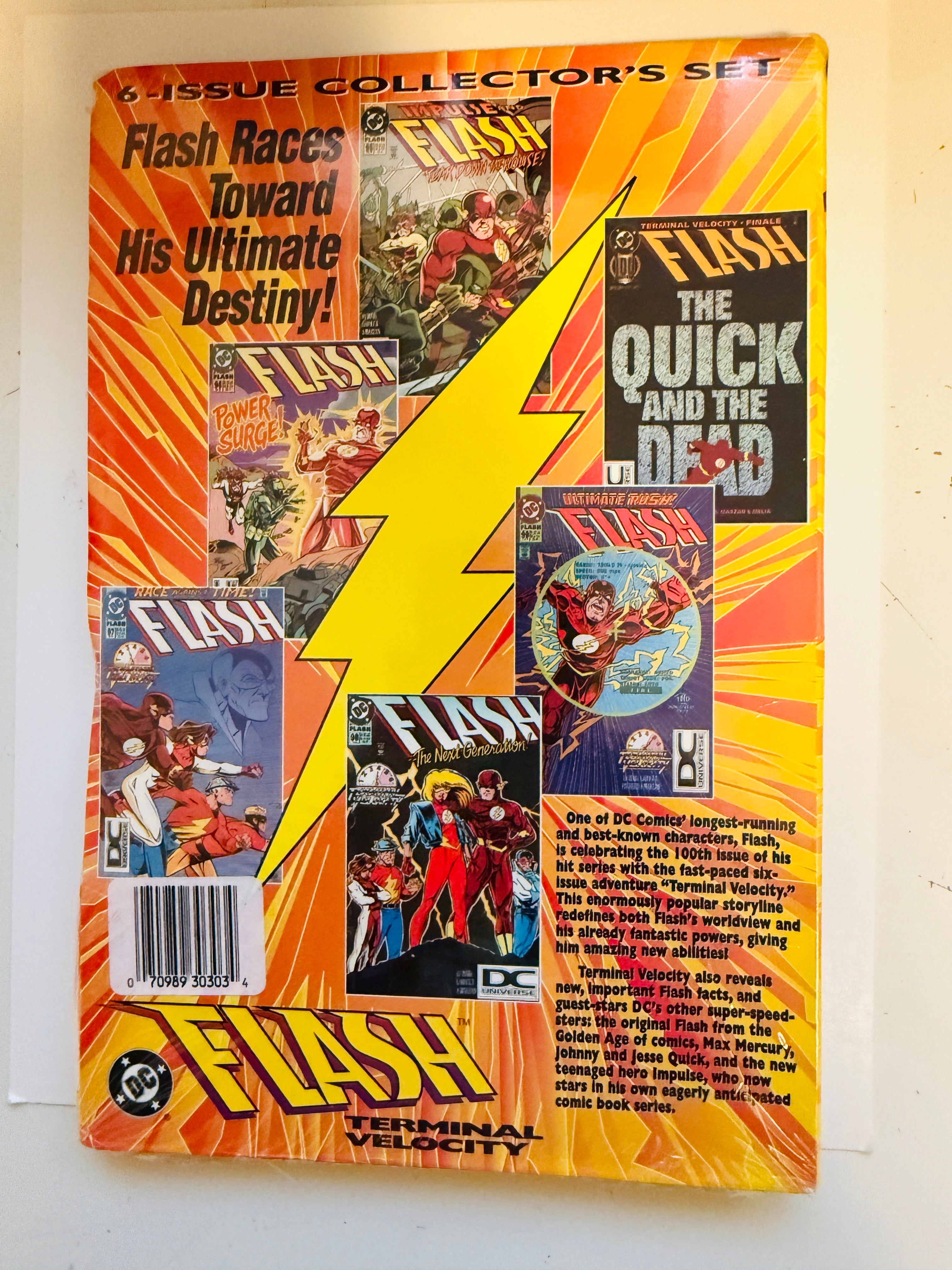 Flash terminal velocity six factory, sealed Comics set