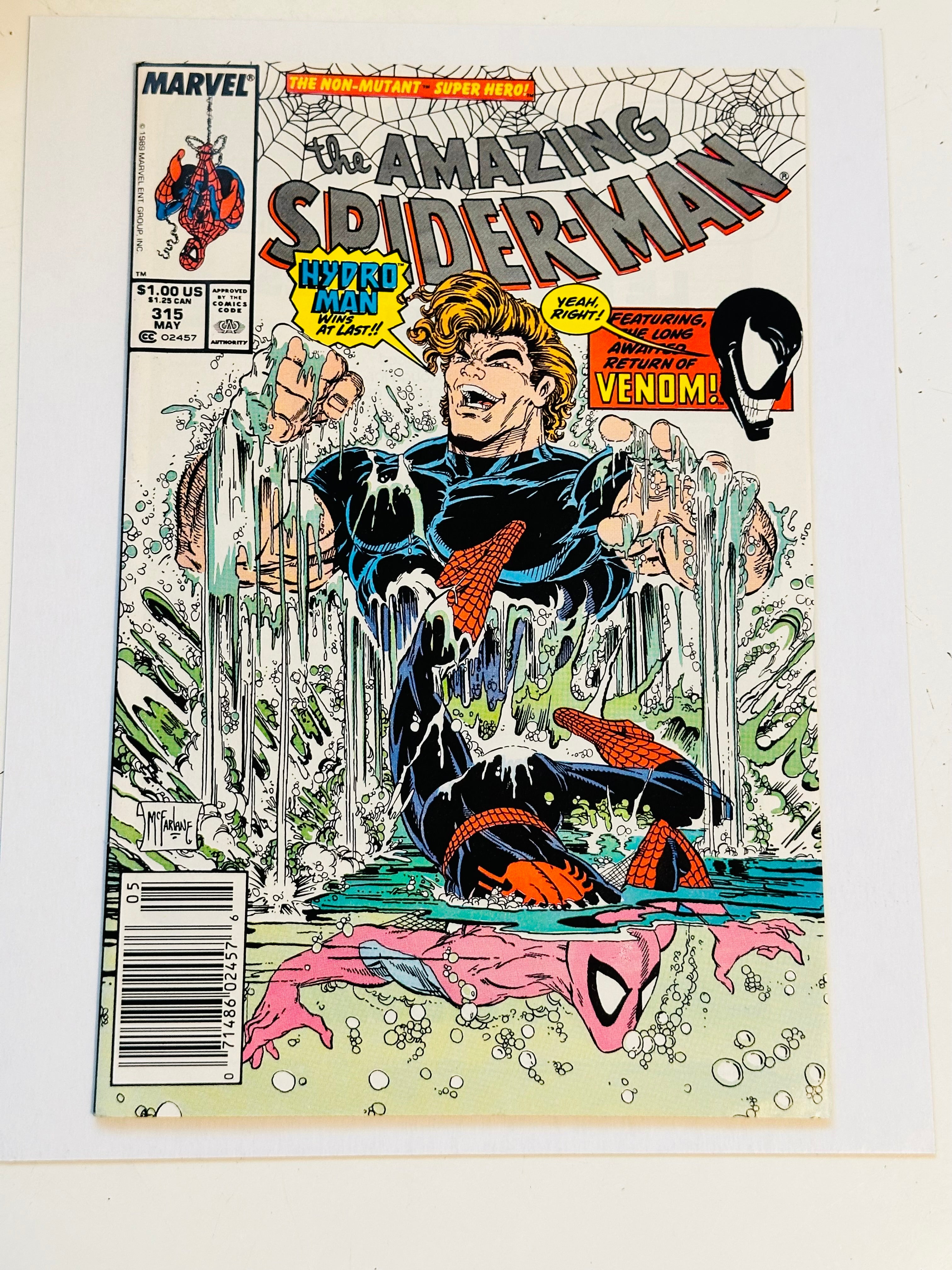 Amazing Spider-man #315 comic book