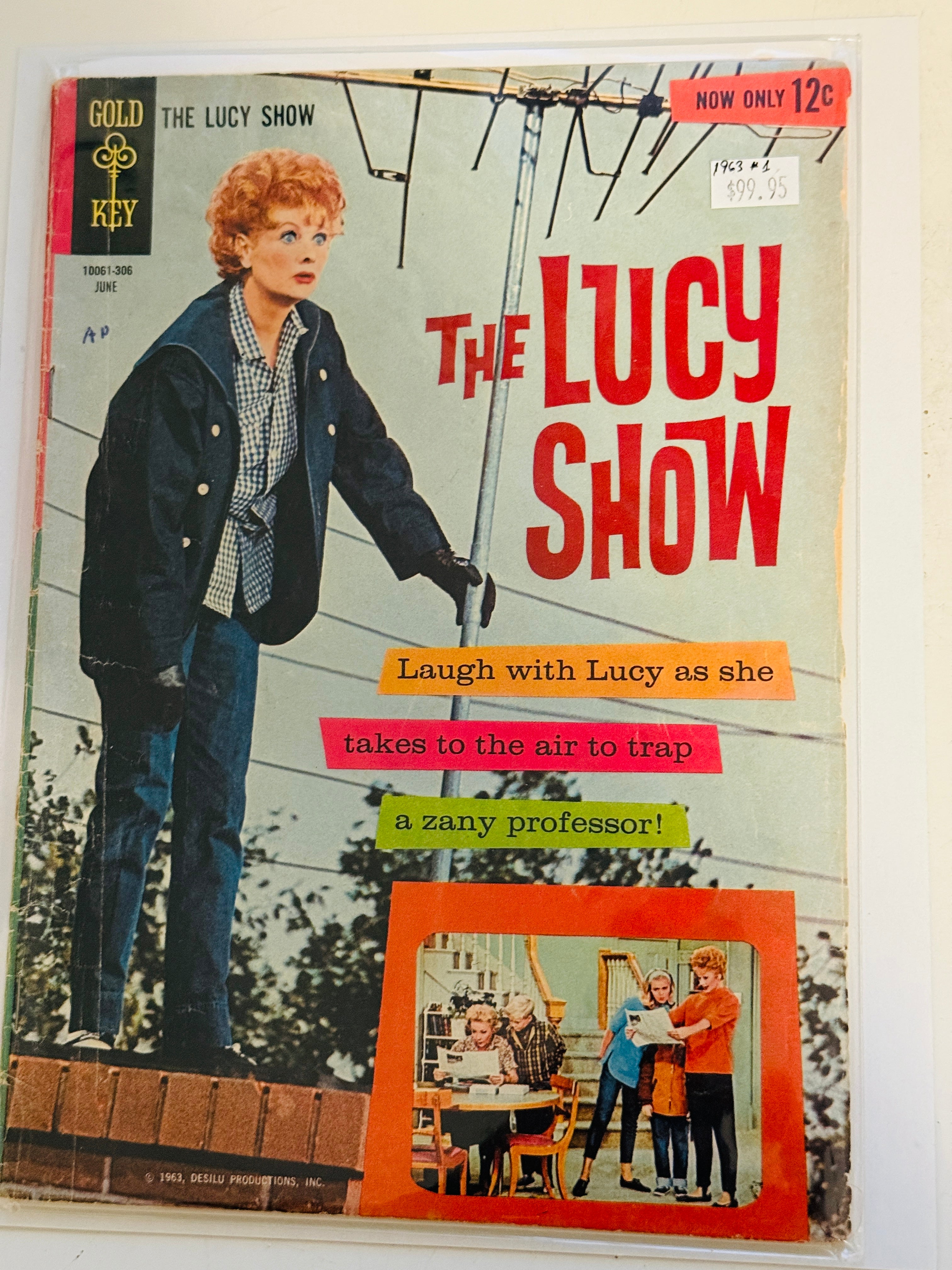 The Lucy Show #1 vintage comic book 1963